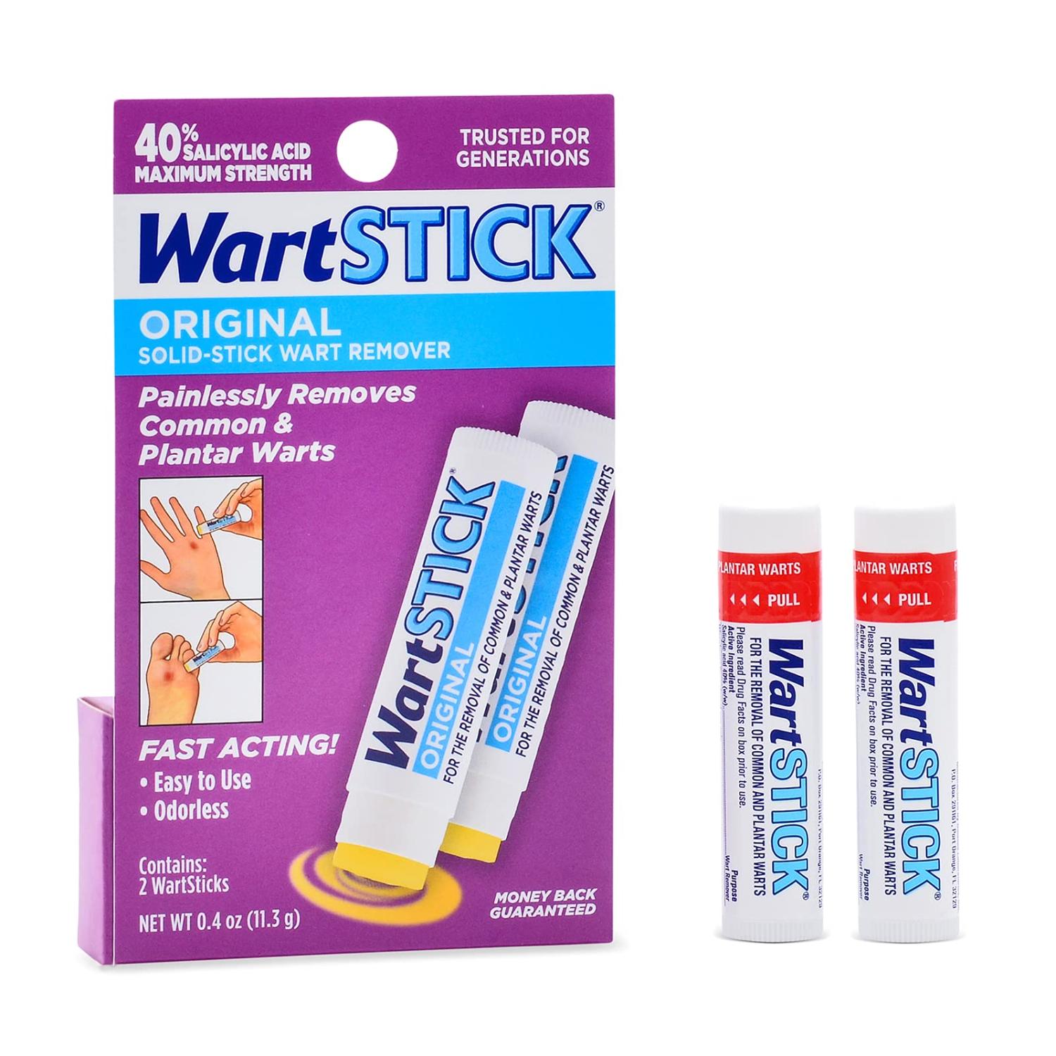 WartStick Maximum Strength Salicylic Acid SolidStick Common and