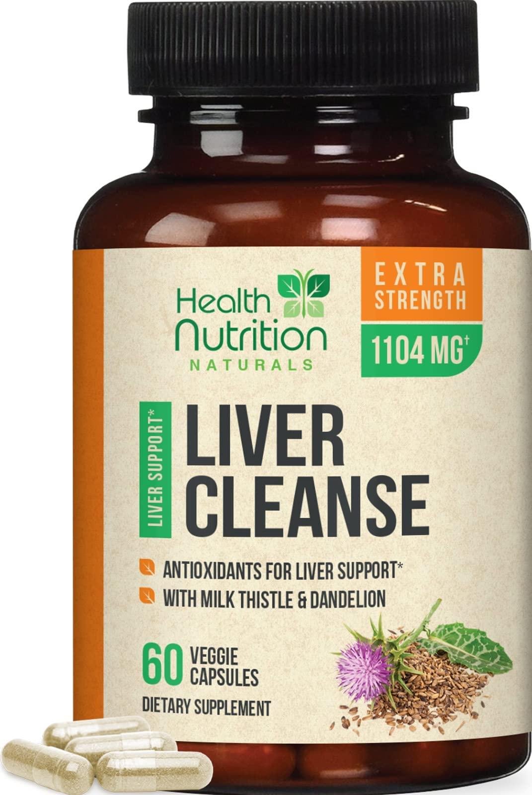 Gentle Liver Cleanse Detox & Repair Herbal Liver Support Supplement