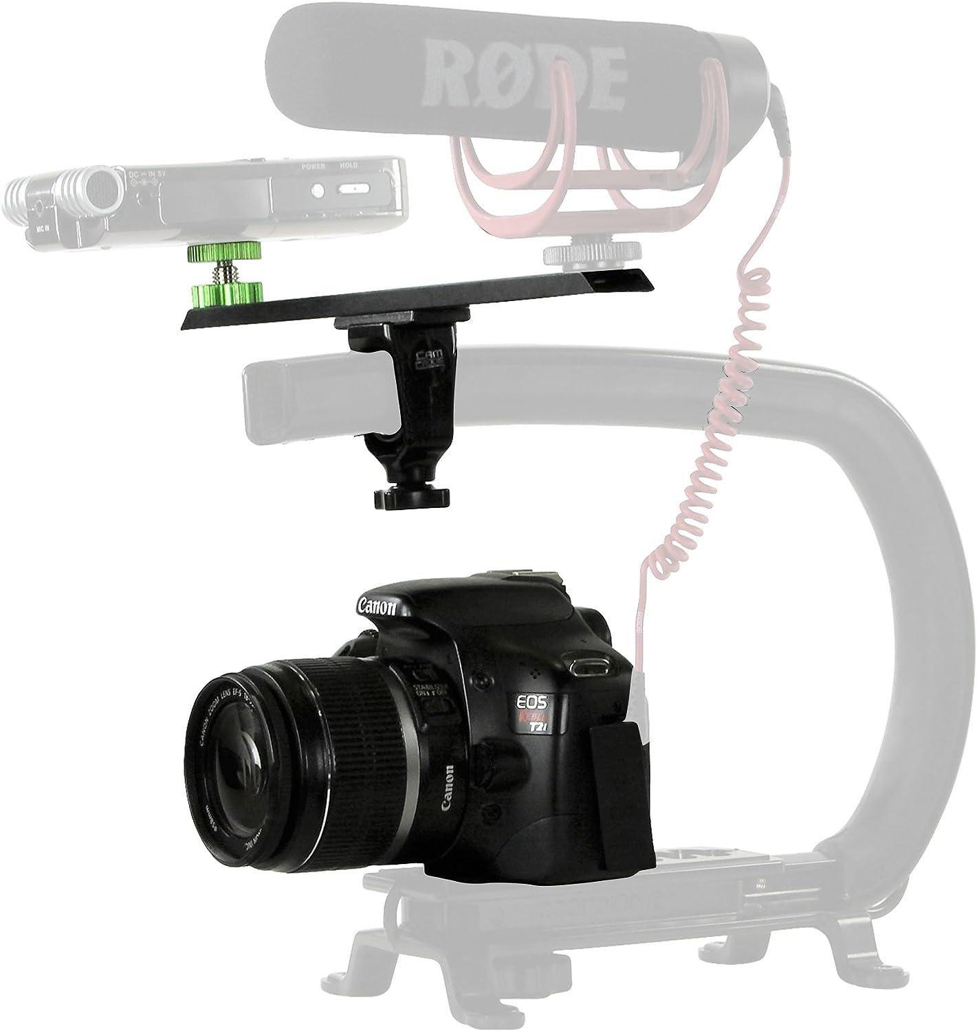 Cam Caddie Scorpion EX + RODE VideoMic GO II Microphone Camera Stabili 