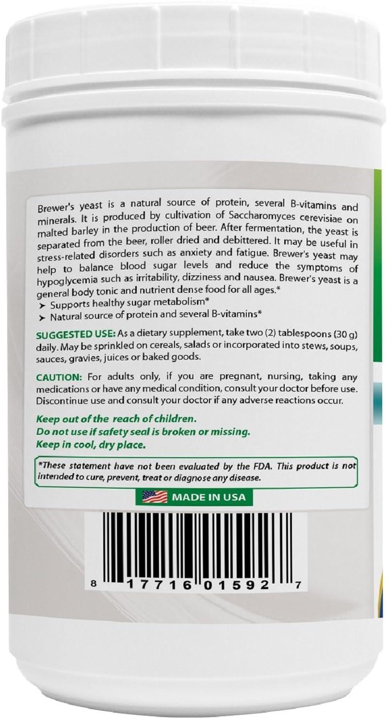 Is Best Naturals A Good Brand Best Naturals Brewers Yeast Powder - 16 oz | Supports Increased Breast