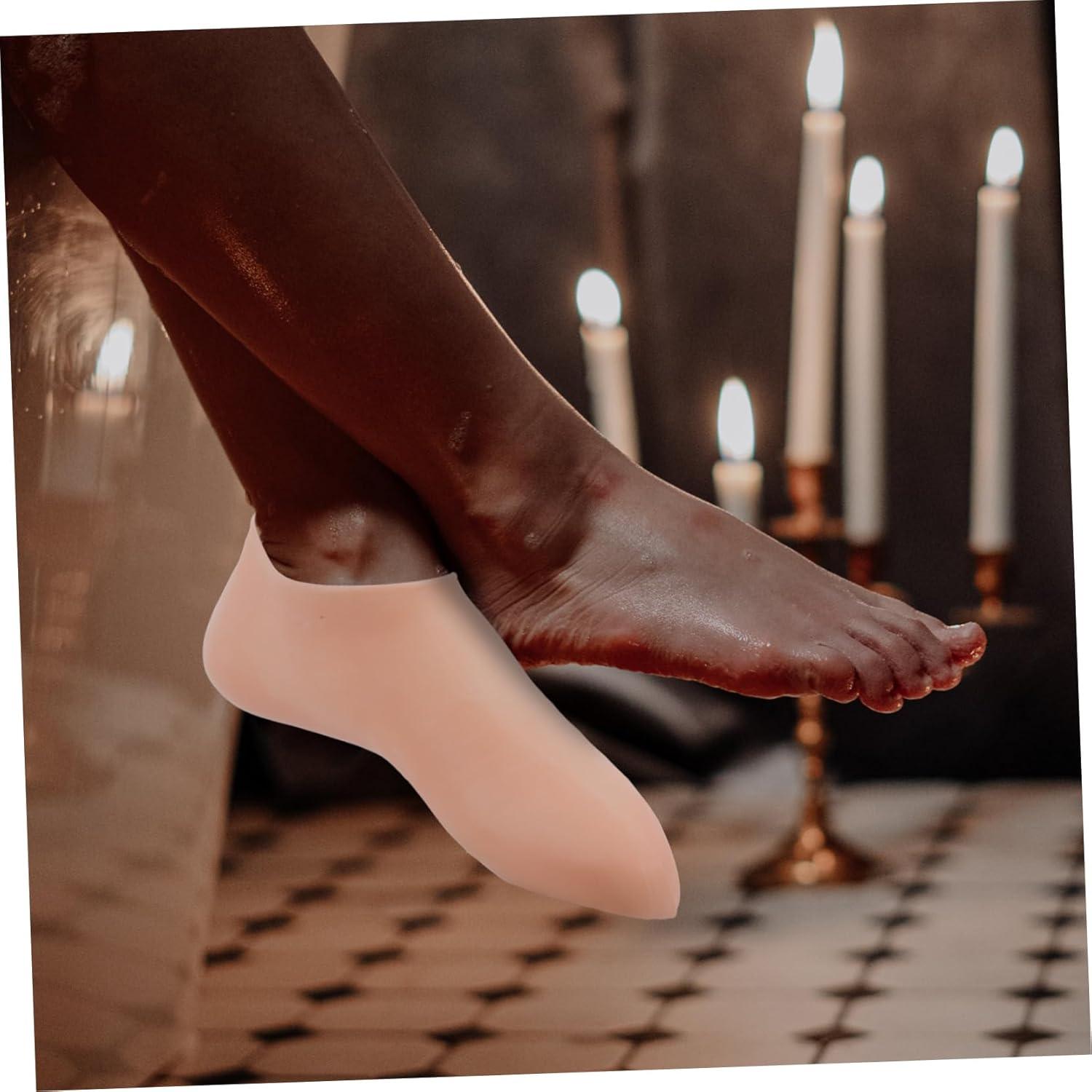 minkissy Pairs Exfoliating Moisturizing Socks Moisture Socks