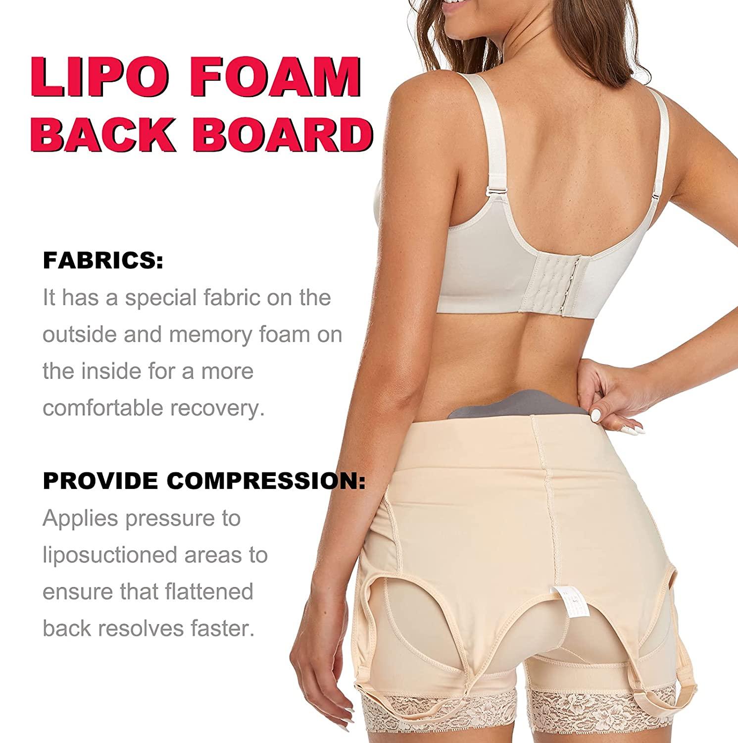 LiPo Foam Lumbar Molder Board for Liposuction, BBL Post Surgery by Bombshell Booty Pillow