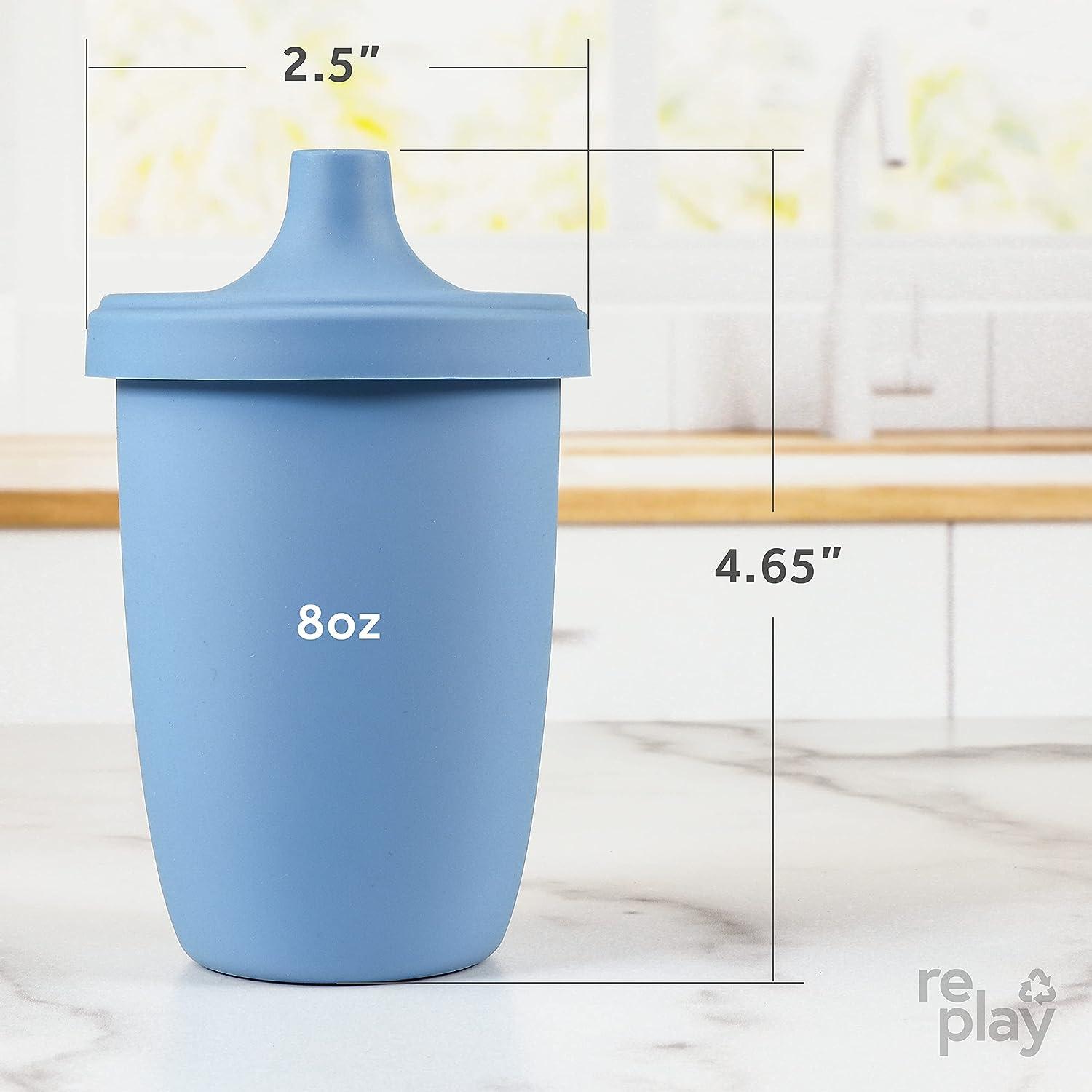 Re-Play Platinum Silicone 8oz. Sippy Cup - Denim