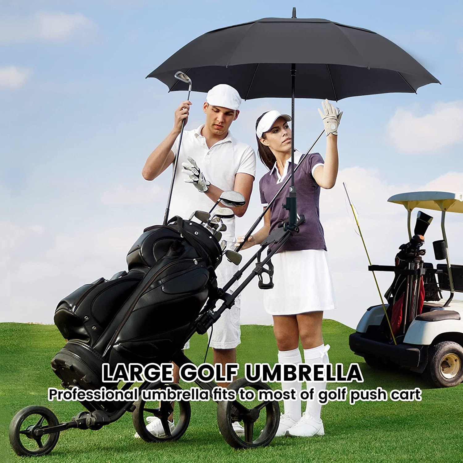 ZOMAKE Golf Umbrella 62 Inch Large Windproof Umbrellas Automatic Open