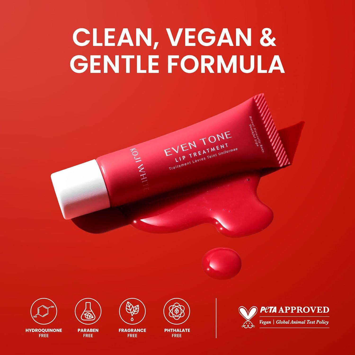 Koji White Lip Discoloration Treatment for Dark Lips | Smokers Moisturizer  & Hydrating Lip Balm with