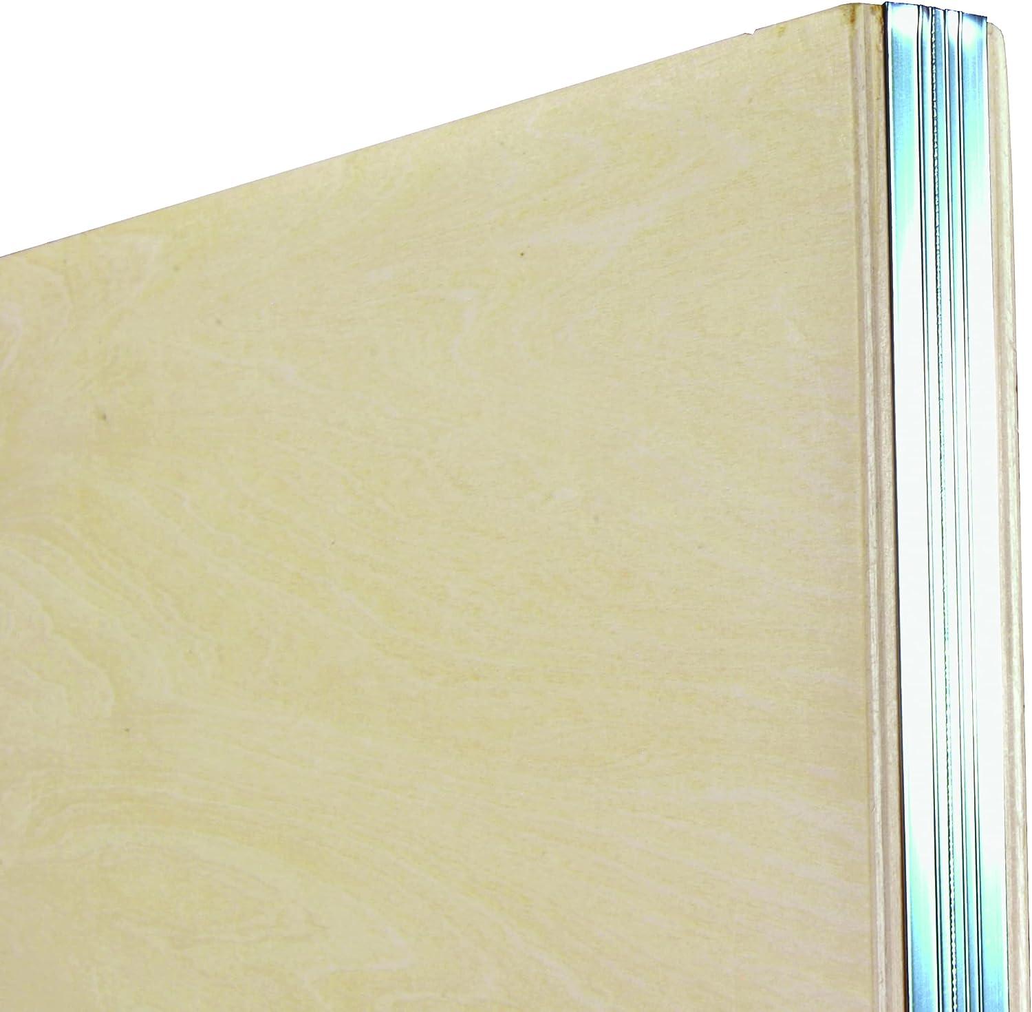 Helix Wooden Lightweight Drawing Board, 16 x 21 Inch, Metal Edge (37416)