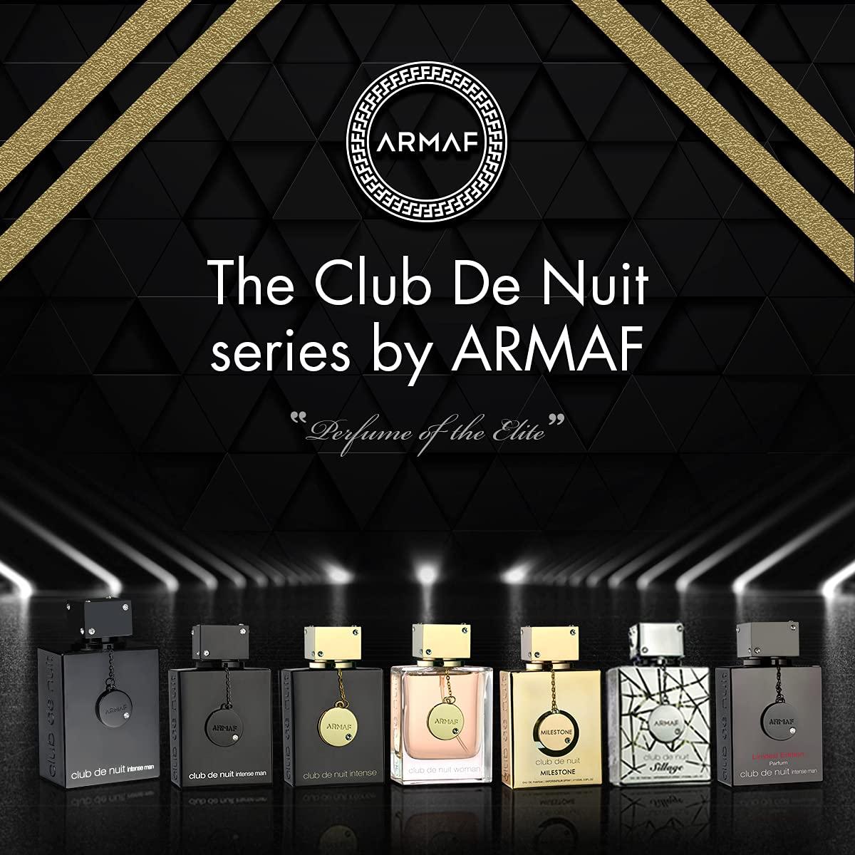ARMAF Club De Nuit Intense Men Limited Edition Pure Parfum, Black, Woody  Spicy Masculine Scent,  Fl Oz