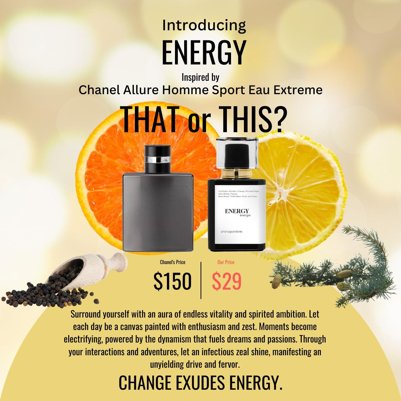 ENERGY Inspired by CHNL ALLURE HOMME SPORT EAU EXTREME