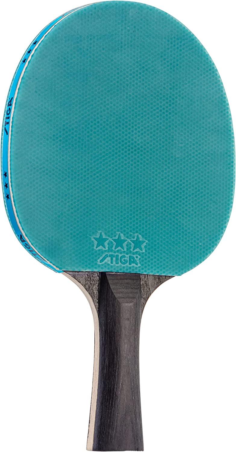 STIGA Pure Color Advance Table Tennis Racket Performance Level Ping Pong Paddle Blue