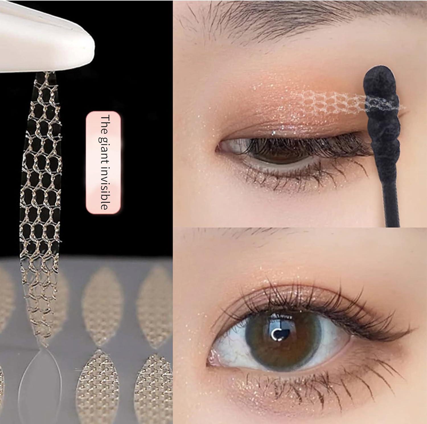 480 Pieces Eye Lids Strips Eyelid Correcting Strips Natural Lace Eye Lift  Strips Invisible Eyelid Lift Strips Stickers Instant Lift Eye Lid Stickers  for Hooded Droopy Uneven Mono-eyelids