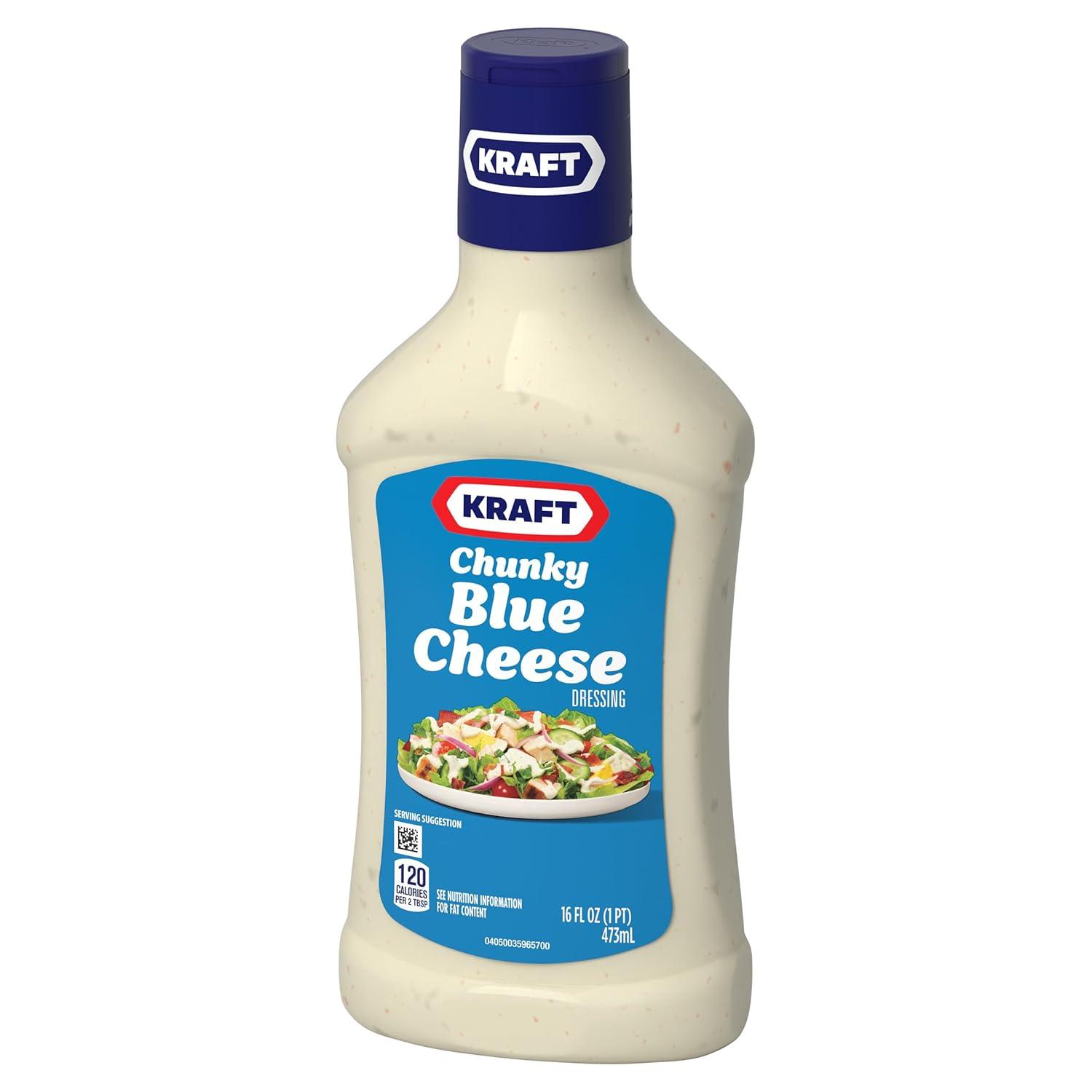 Kraft Chunky Blue Cheese Dressing 16 oz - International Shipping Available | Grocery Test Brand | Buy Now with Express International Delivery | GoSupps.com Kraft Chunky Blue Cheese Dressing 16 oz - International Shipping Available | Grocery Test Brand | Buy Now with Express International Delivery | GoSupps.com
