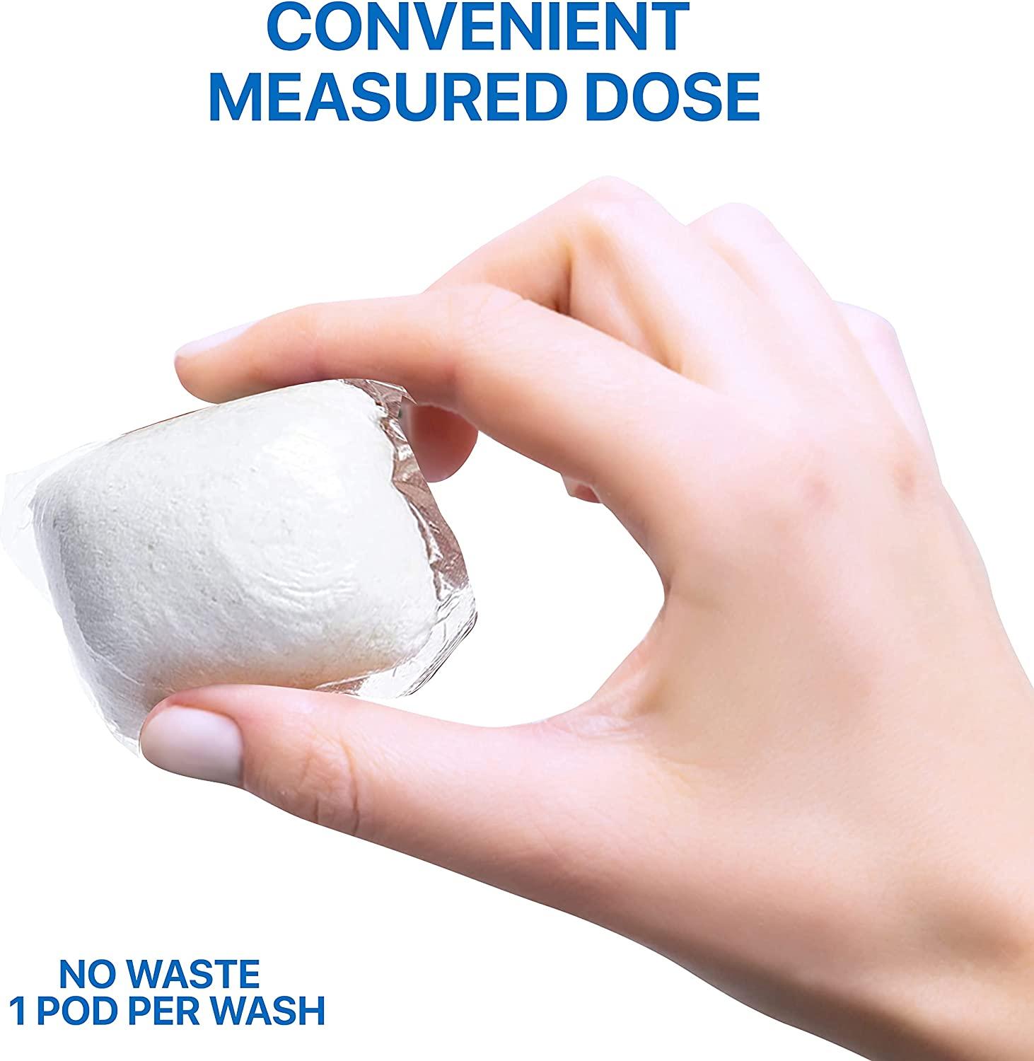 Nature Clean Natural Dishwasher Pods, 60 count. High Performance Dishwasher Detergent Pods With