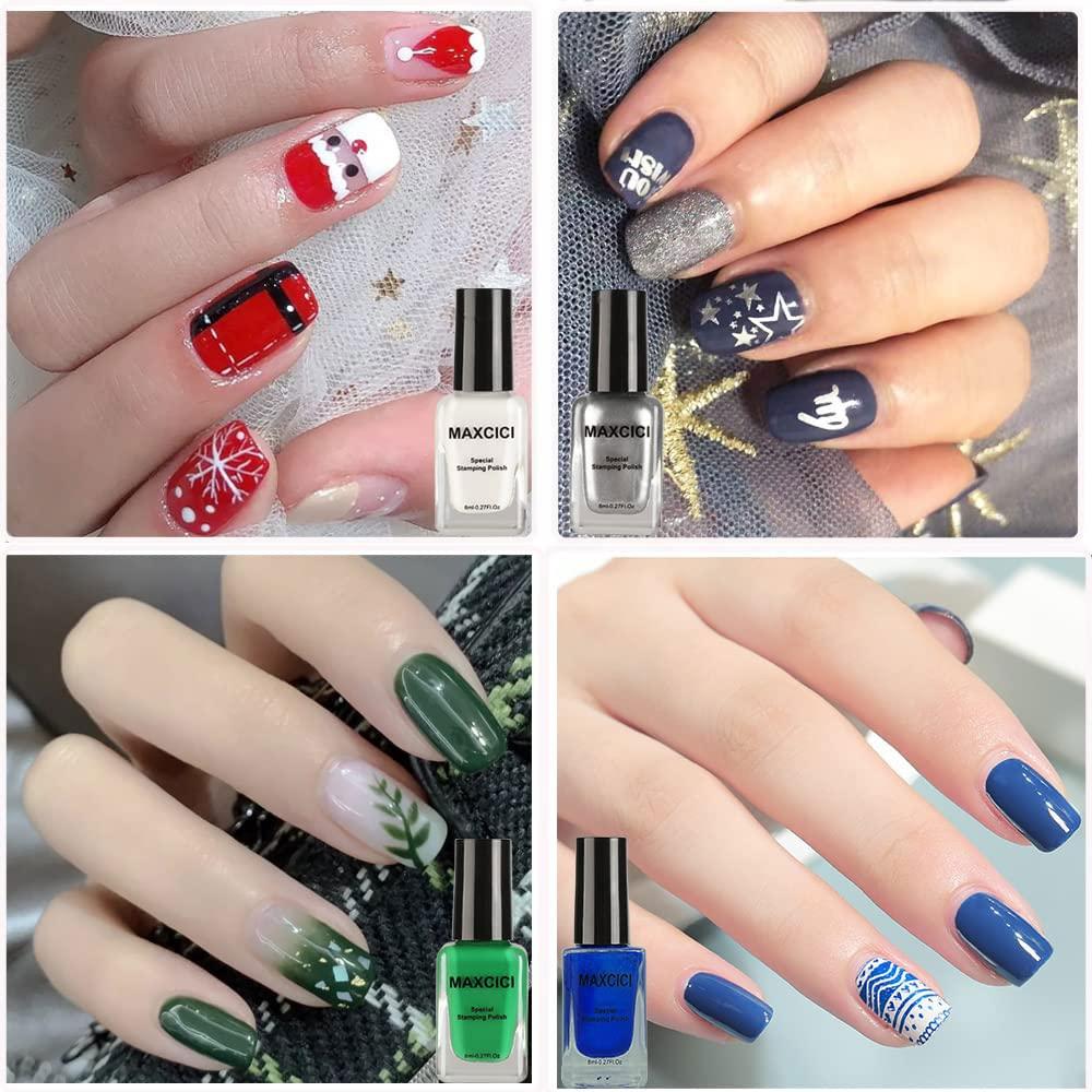 White Nail Designs by Essie Nail Polish - Pretty Designs | Orange nail art,  Polka dot nail art, Dot nail art