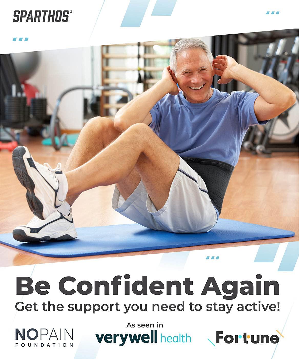 Sparthos Back Brace Immediate Relief for Back Pain, Herniated Disc