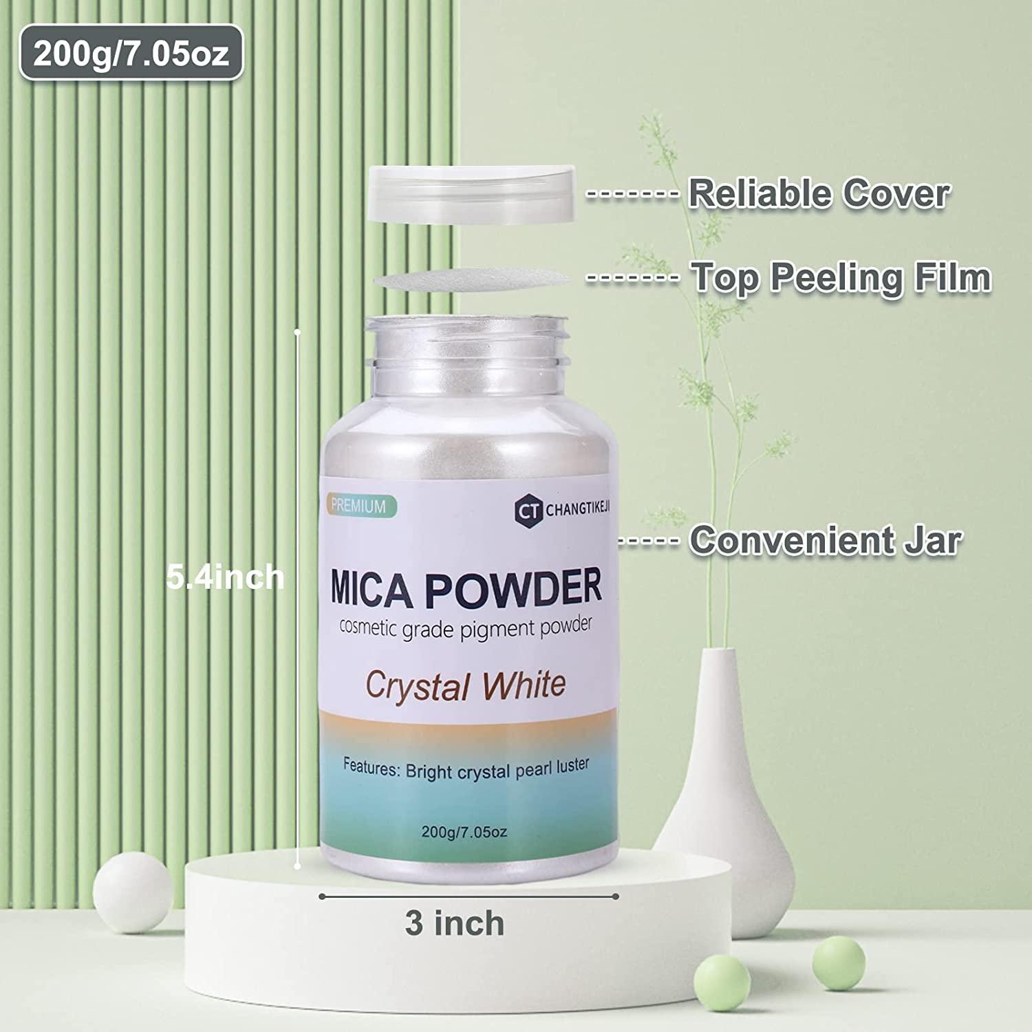 Shiny White Color Pigment, Mica Powder