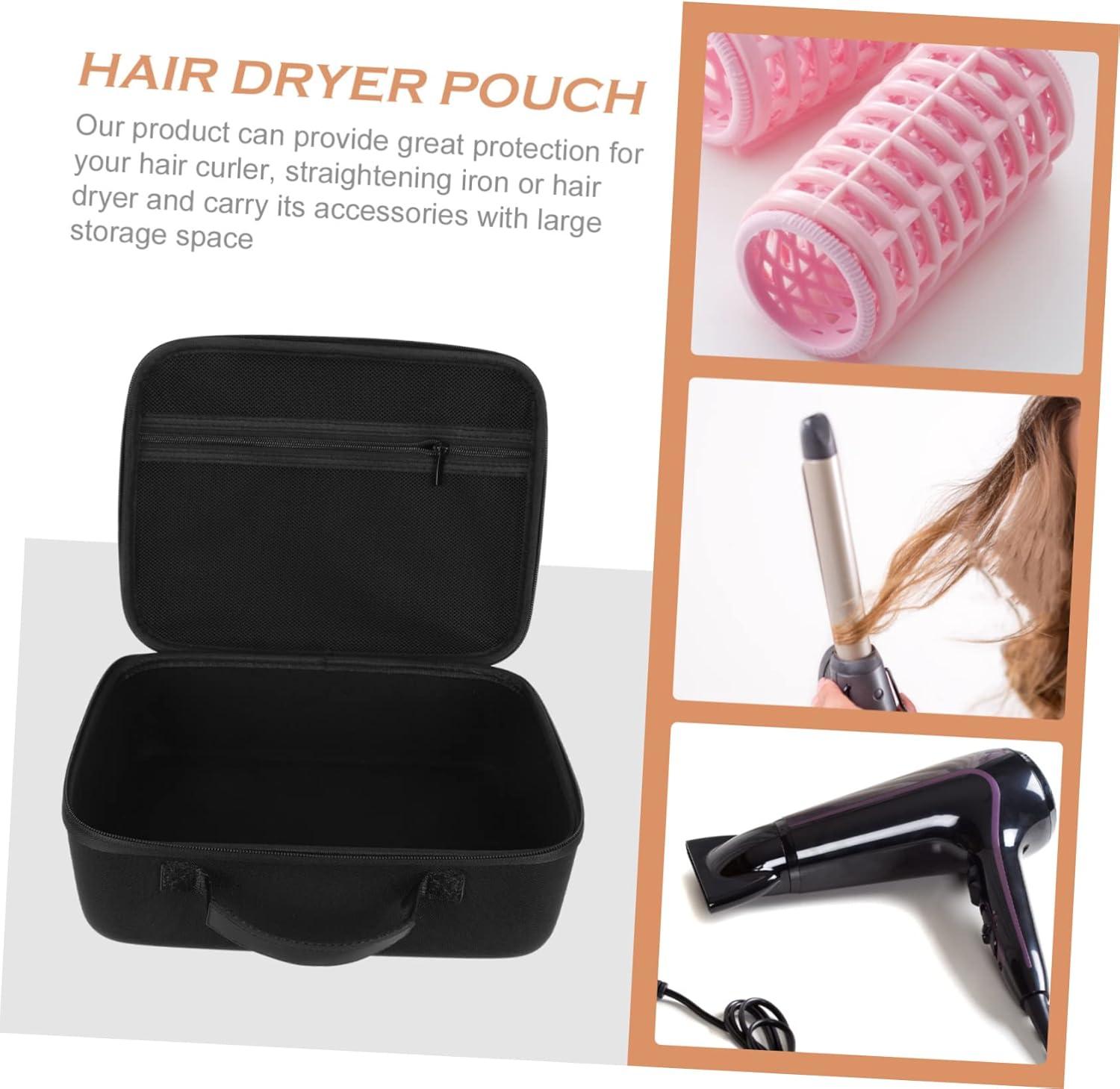 Beavorty 1pc Hair Dryer Storage Bag Curly Hair Blow Dryer Tote