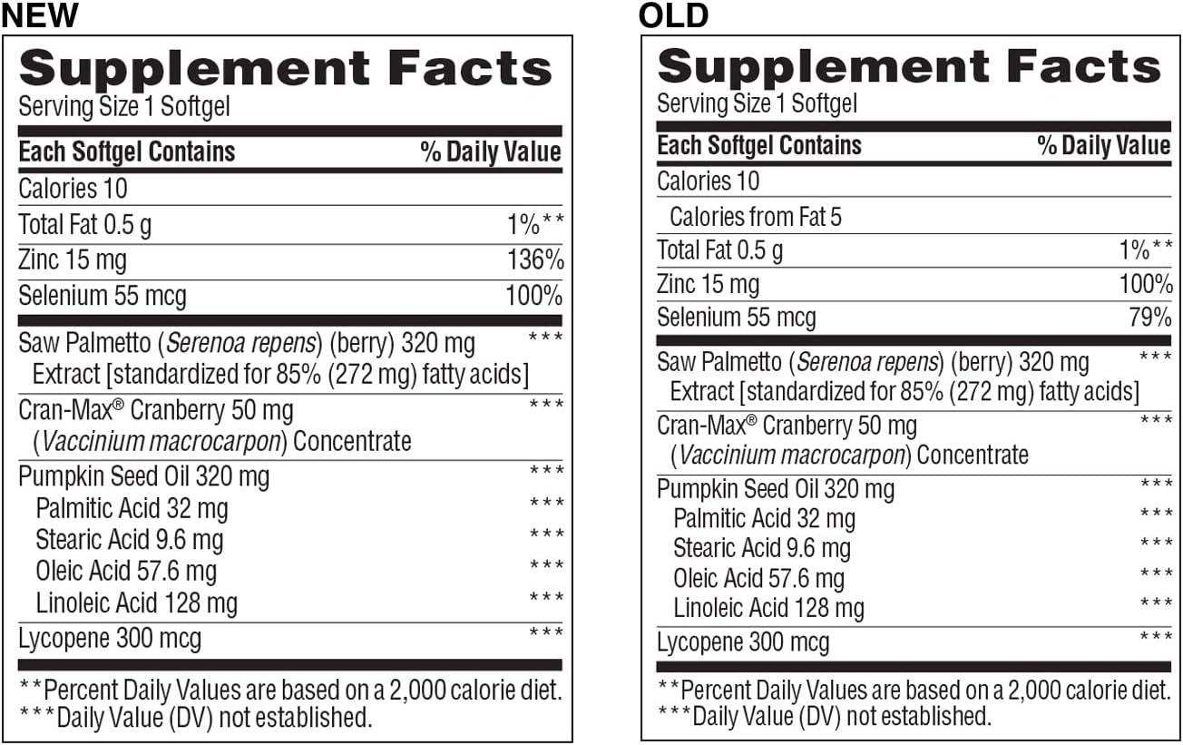 Trunature Prostate Plus Health Complex - 250 Softgels for Men's ...