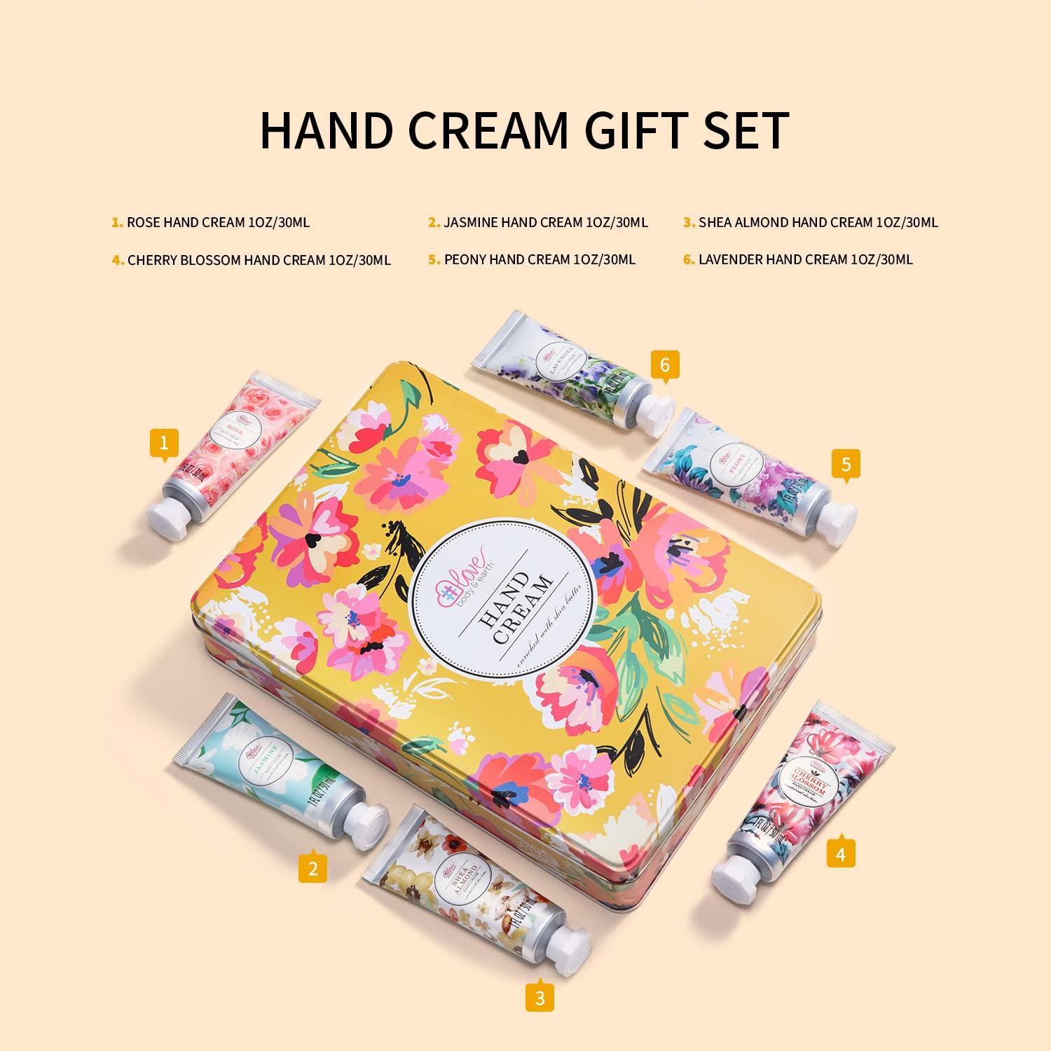 Hand Cream Gift Set for Women - Moisturizing Hand Lotion Set for