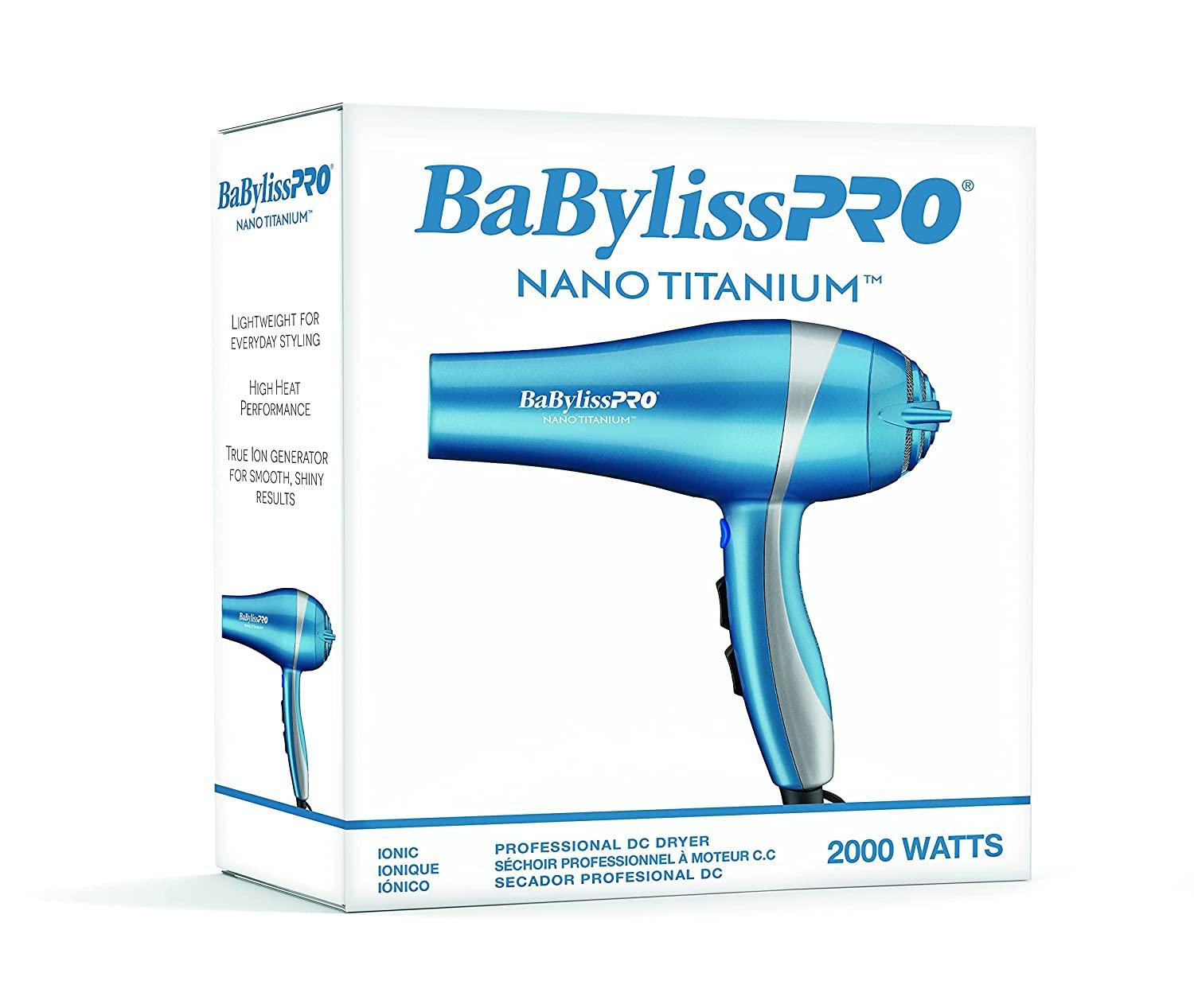Babylisspro nano titanium hair dryer Clearance