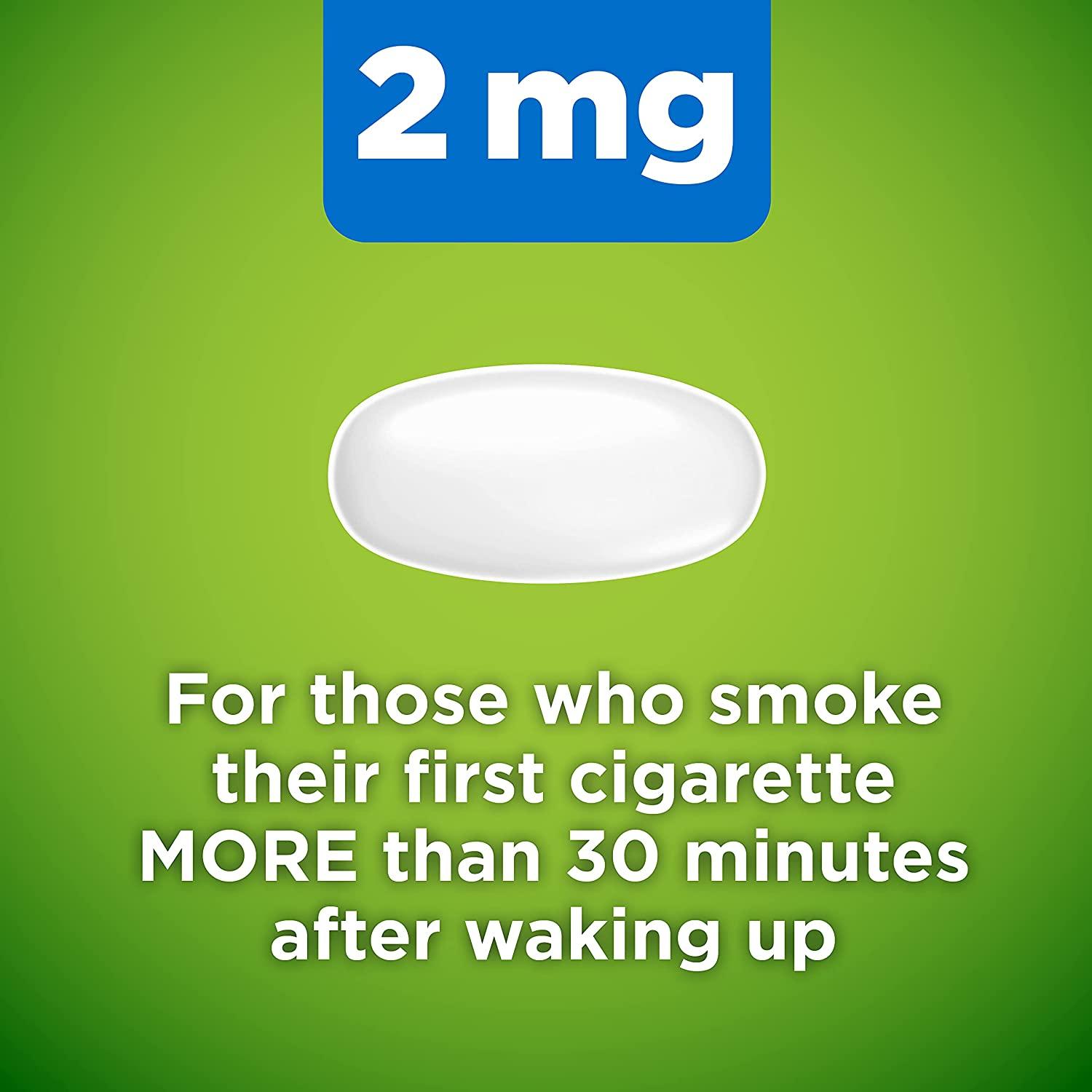 Amazon Basic Care Mini Nicotine Polacrilex Lozenge 2mg Mint 135 Count