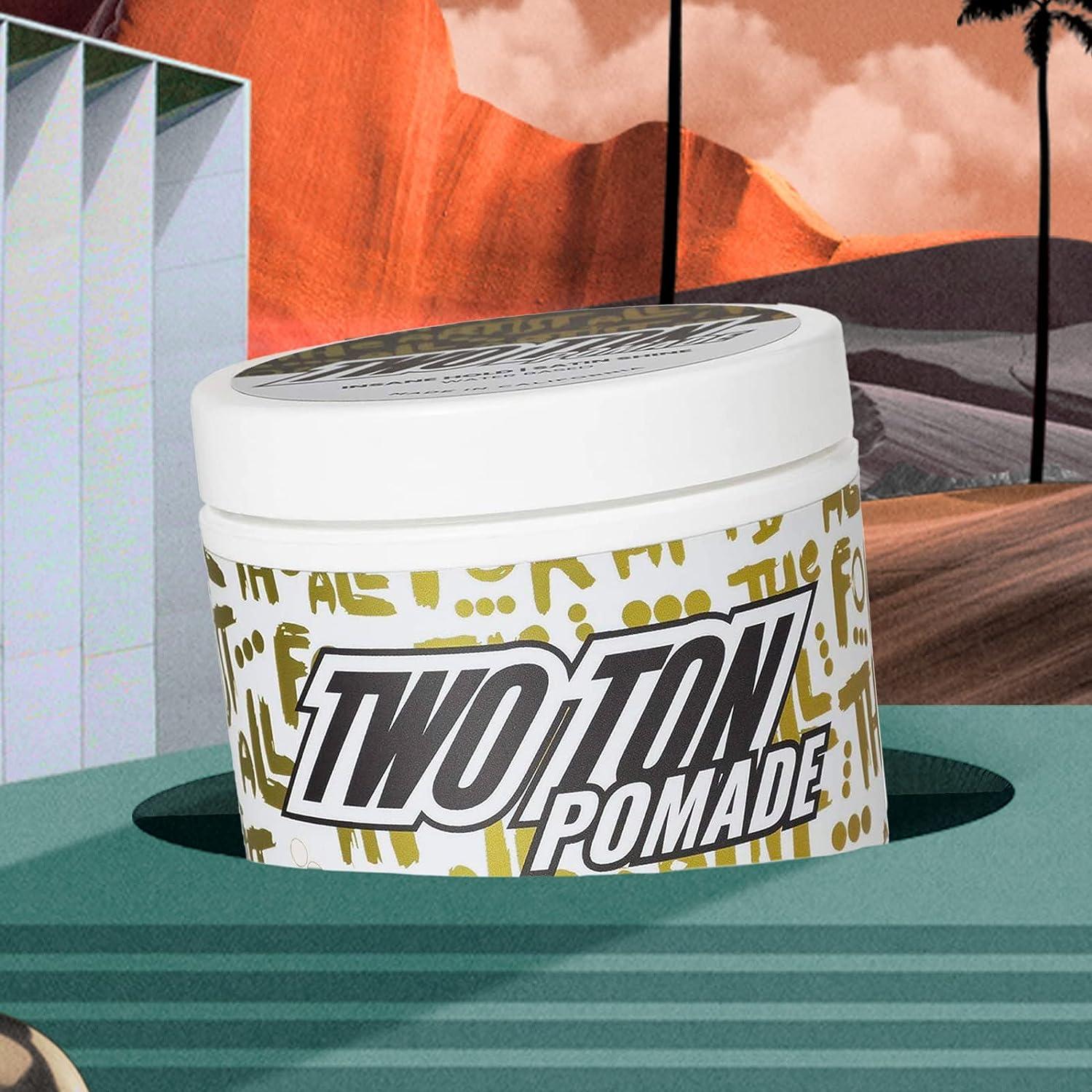 Hanz de Fuko Two Ton Insane Hold Premium Men's Pomade - Extreme