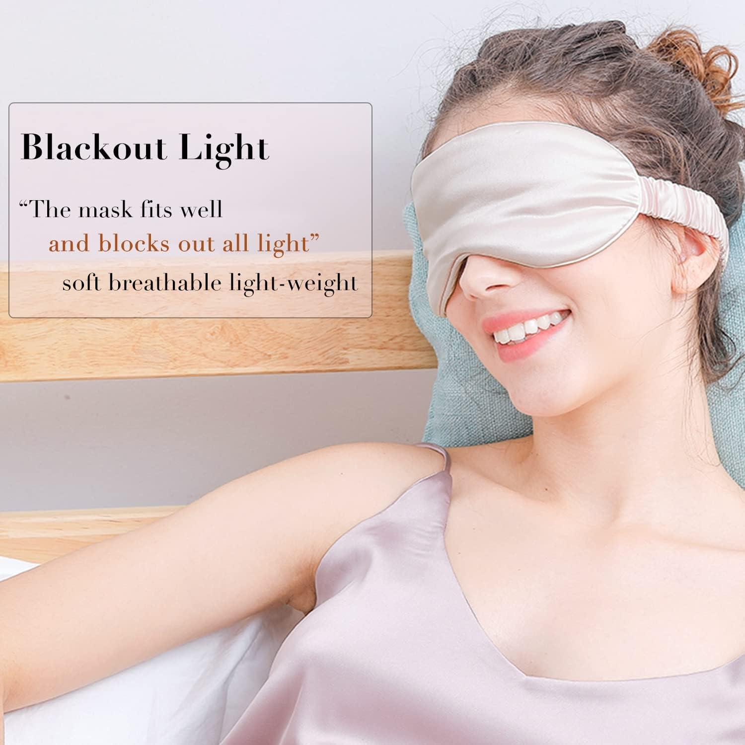 Mulberry Silk Eye Mask Sleep Mask for Women Sleeping Mask for Men Night