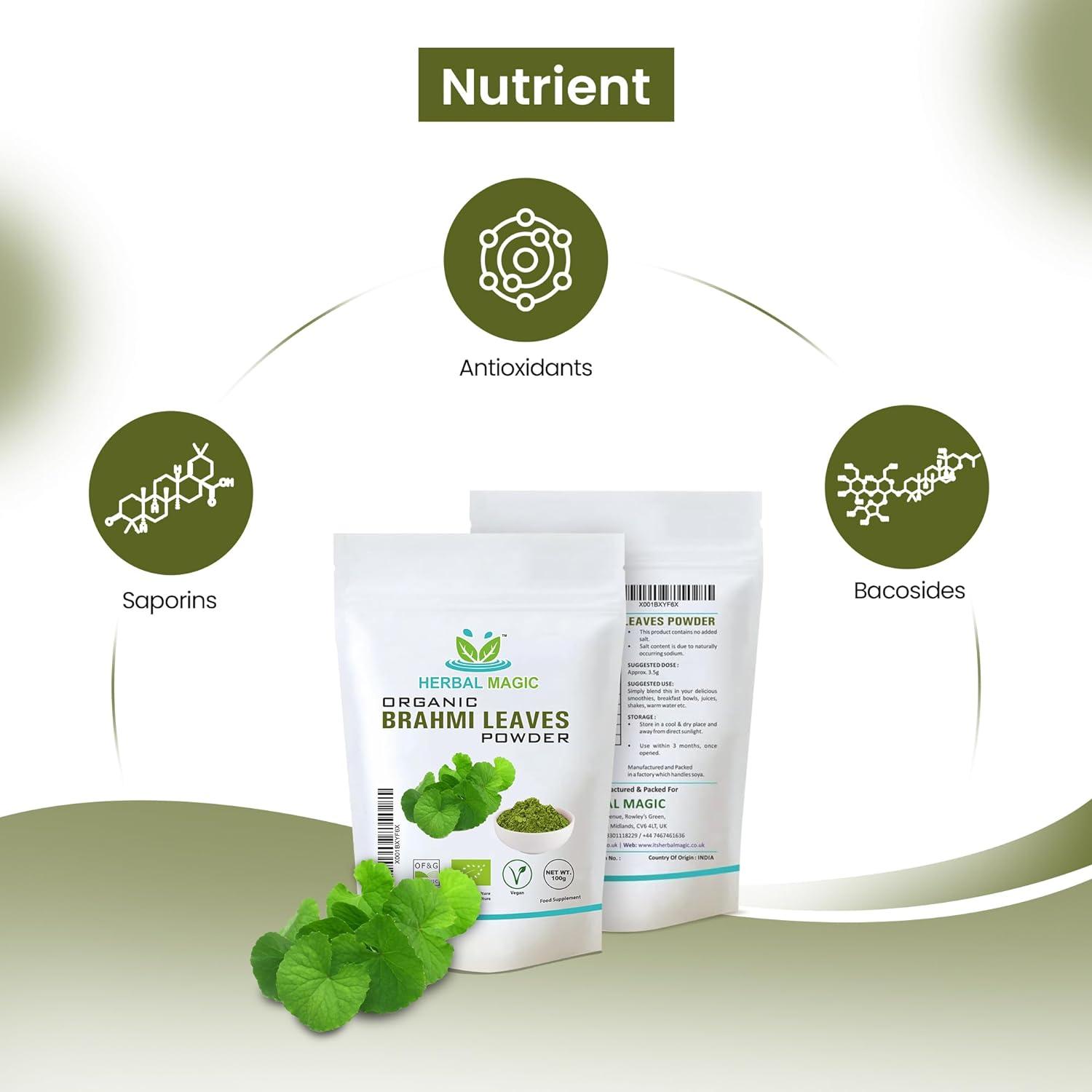 Organic Brahmi / Bacopa Monnieri Powder (250 G - View #13