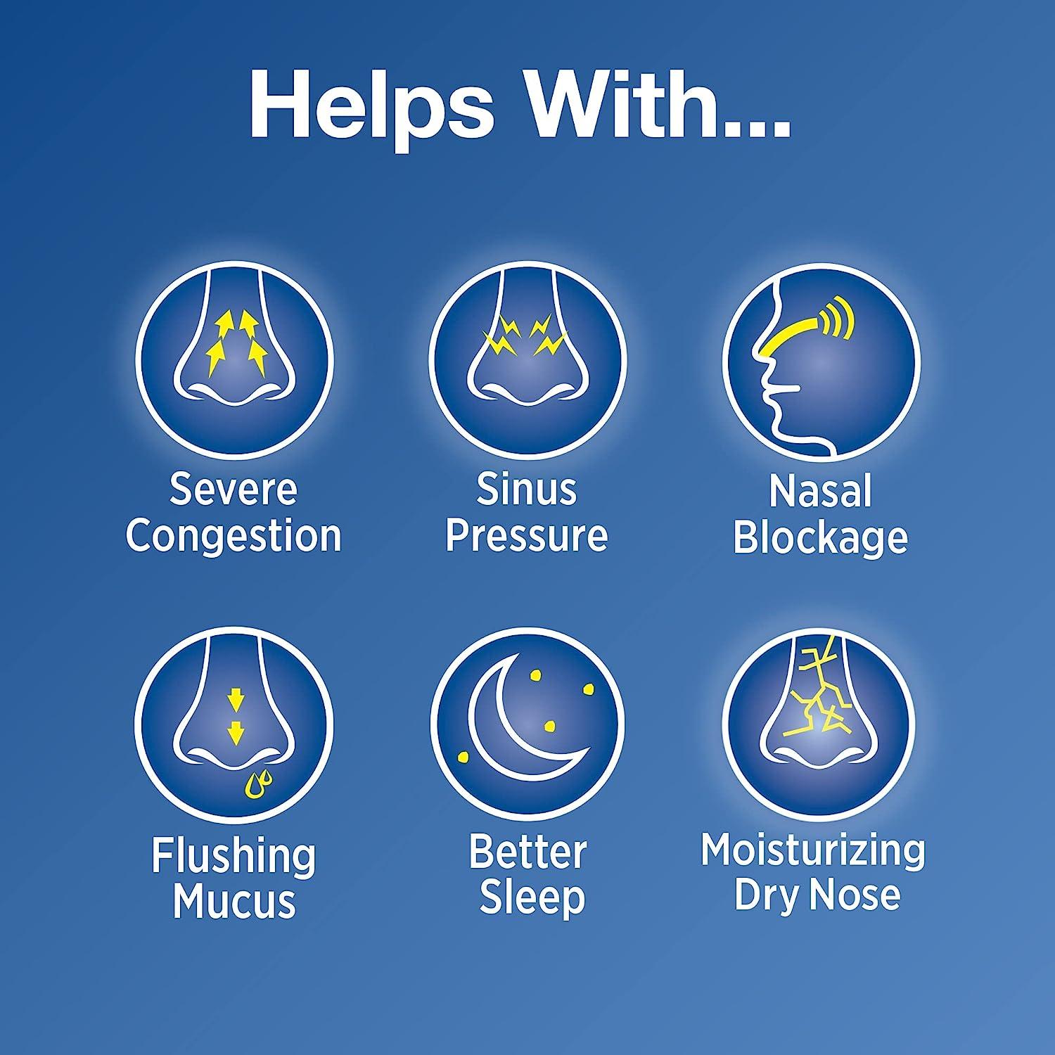 Arm & Hammer Simply Saline Extra Strength Nasal Mist 4.6oz, Hypertonic Saline Nasal Spray, Drug