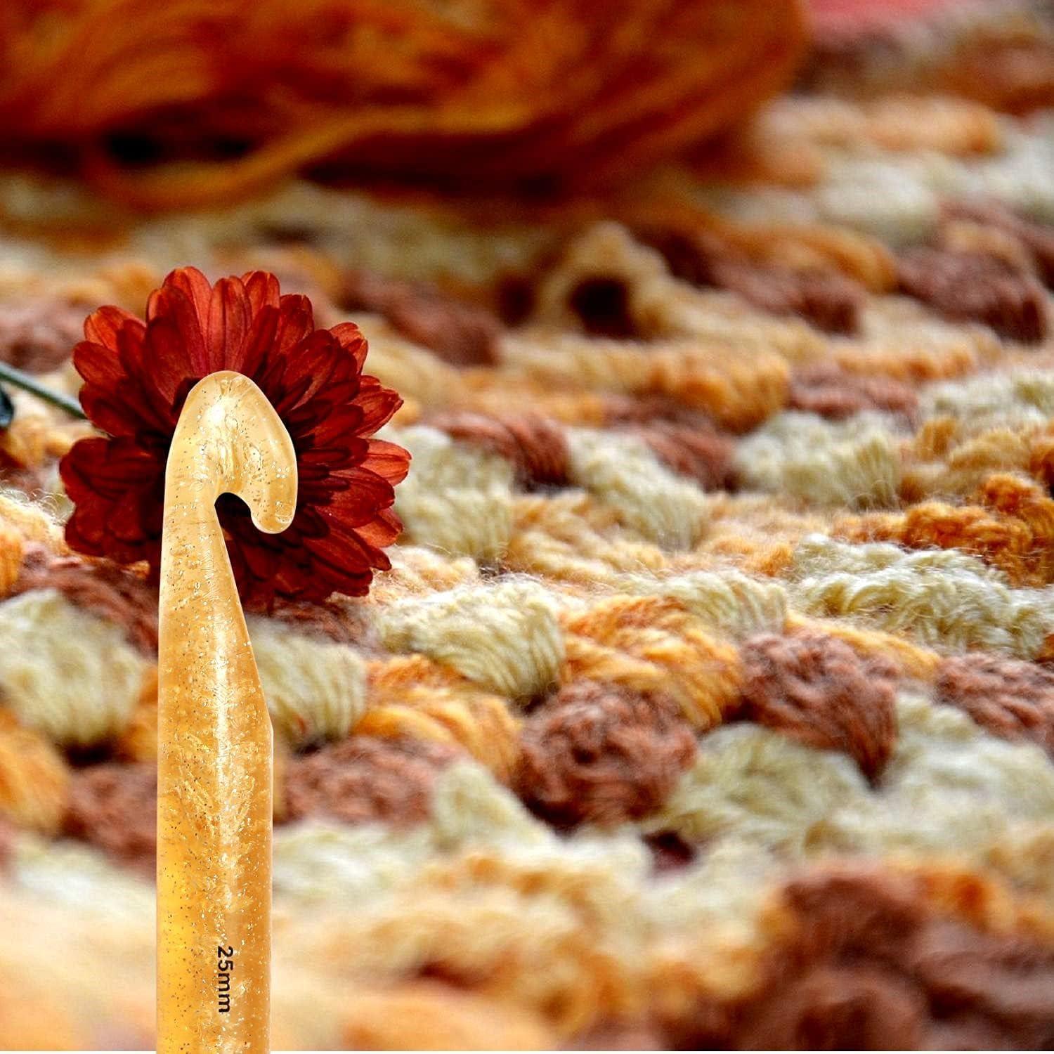 Creammuffin Huge Crochet Hook , Large Yarn Crochet Hooks Needles