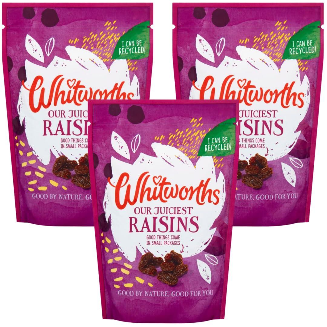 Dried Fruit Bundle with Whitworths Raisins 325g (3 Pack)