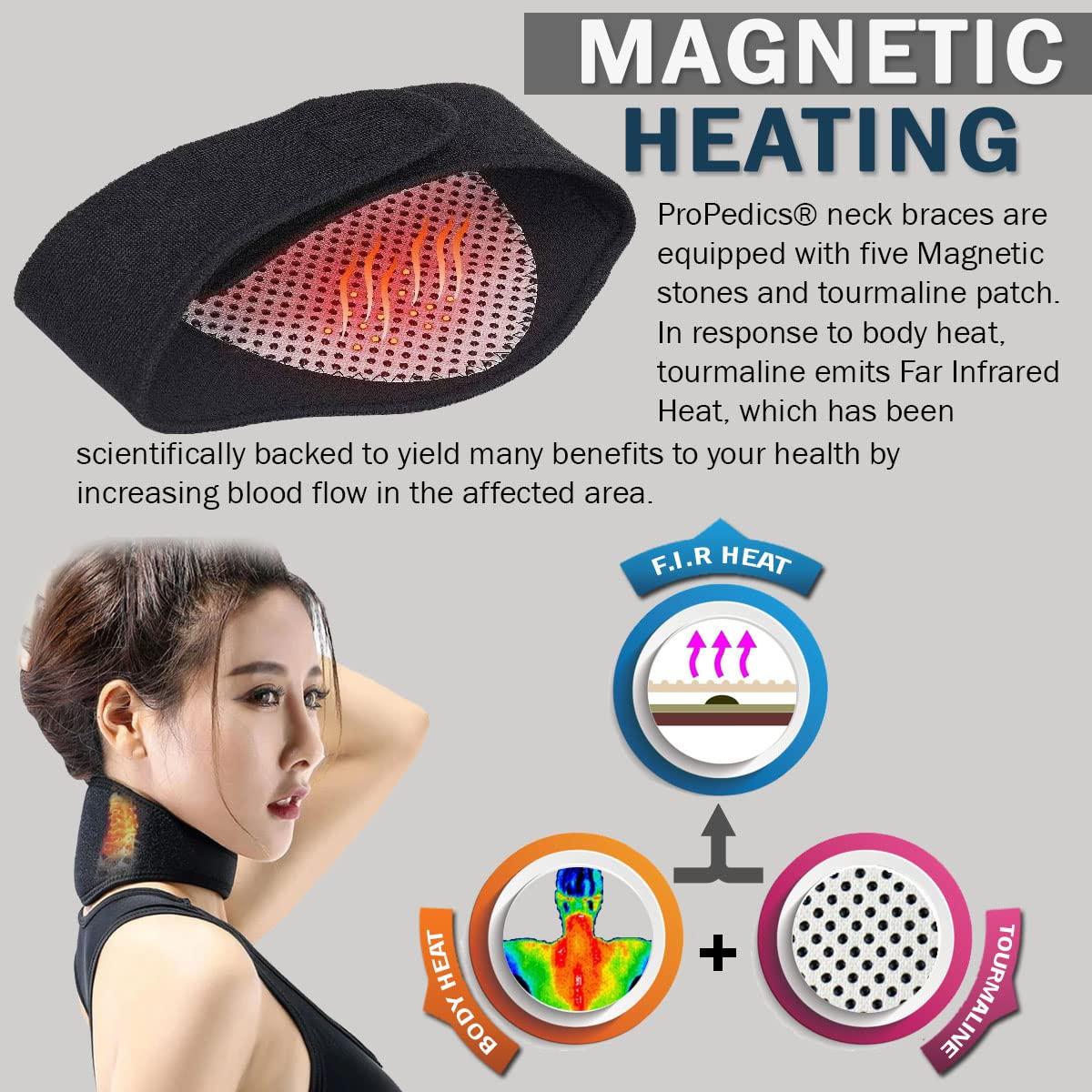 Propedics Neck Brace for Neck Pain Relief and SupportSelf Heating Neck