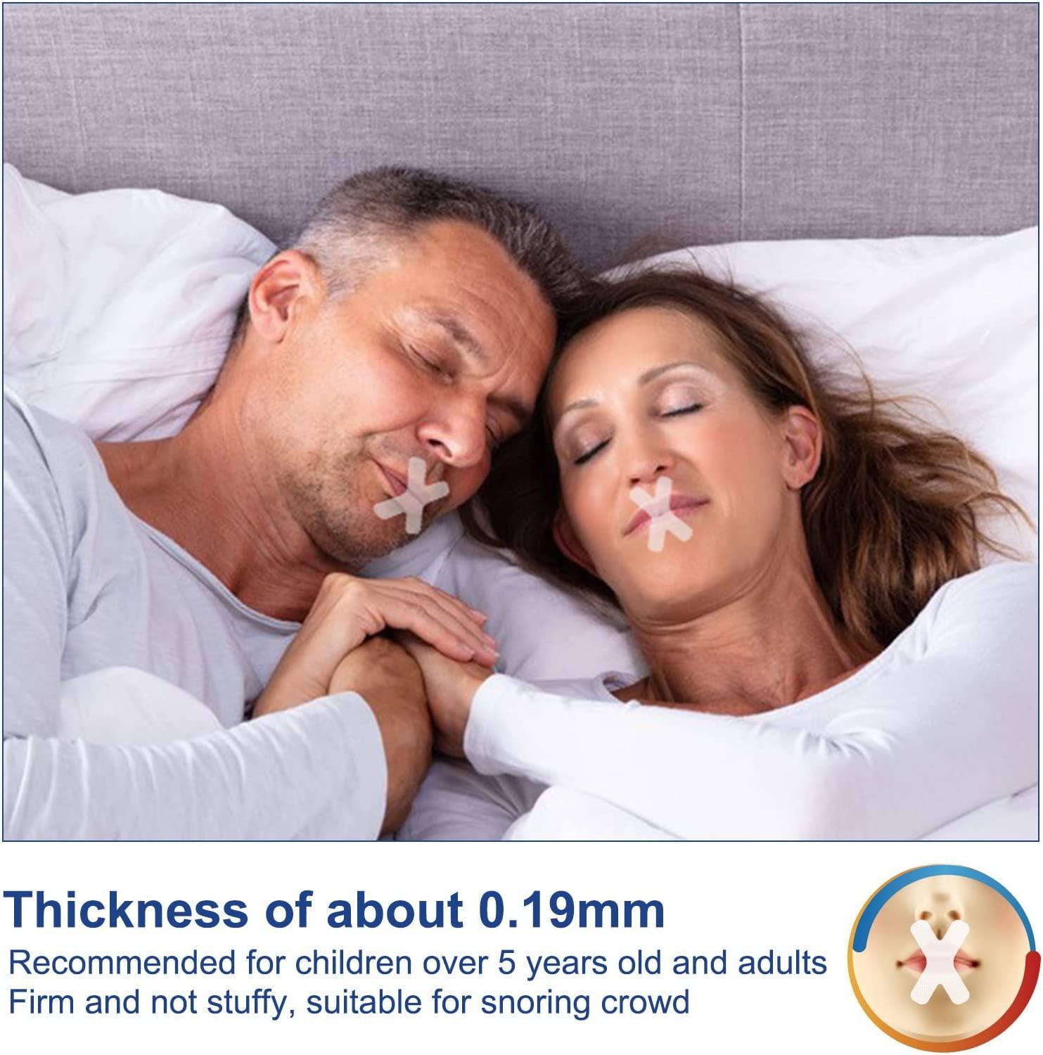 120 PCS Sleep Strips Mouth Tape Anti Snoring Devices for Better Nose