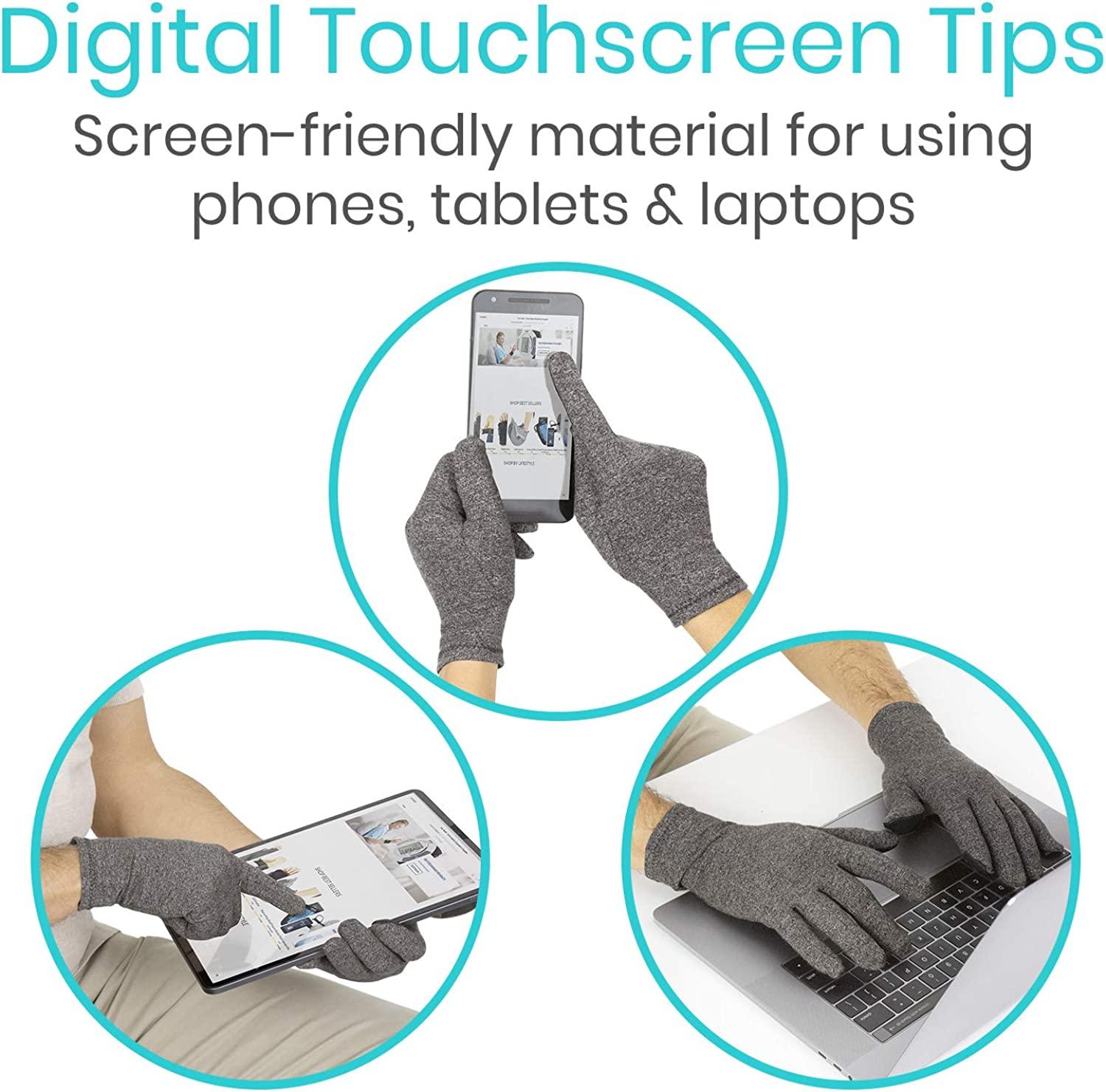 Vive Full Compression Gloves Carpal Tunnel Rheumatoid Arthritis Small