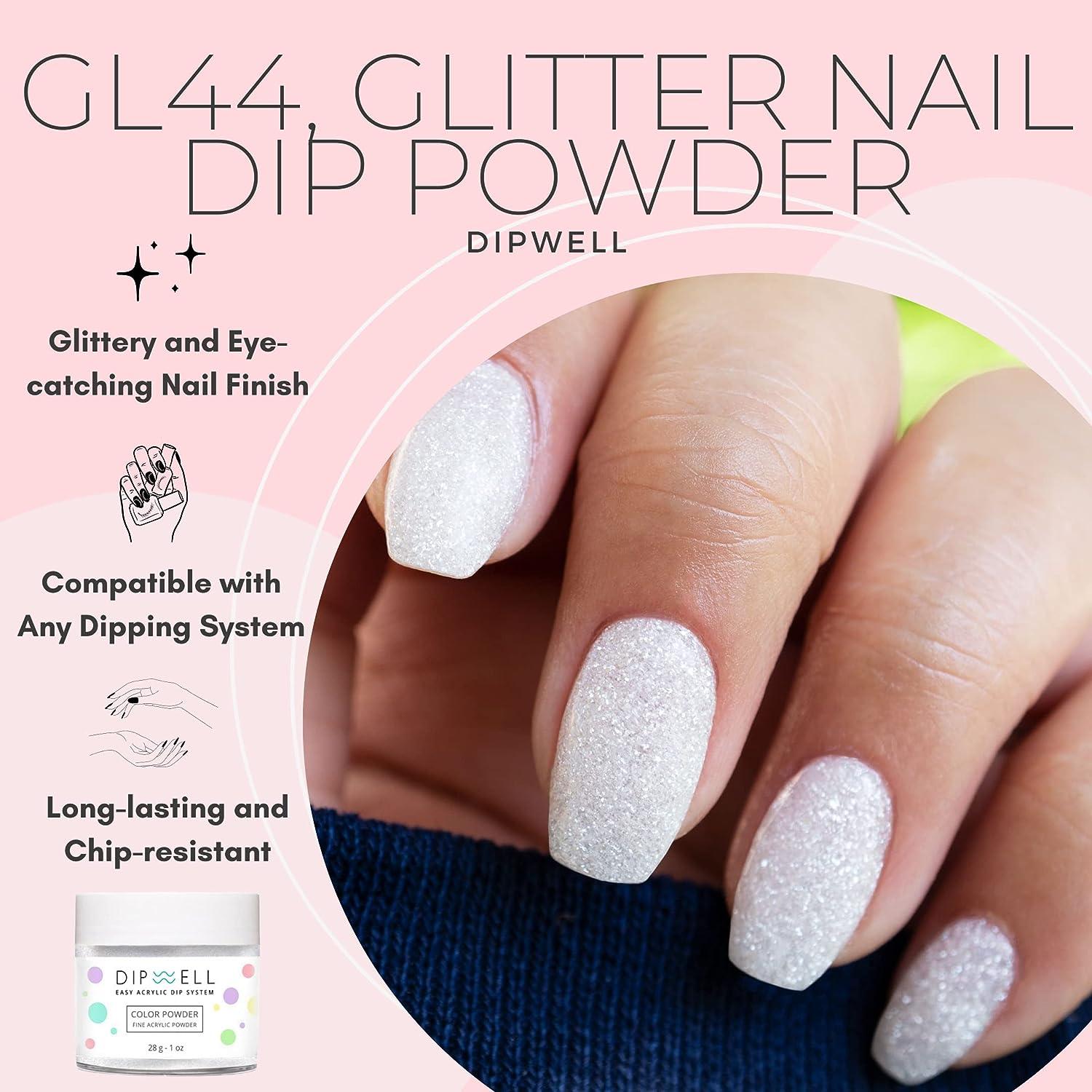 Nail DIP Powder Glitter Color Collection Dipping Acrylic For Any