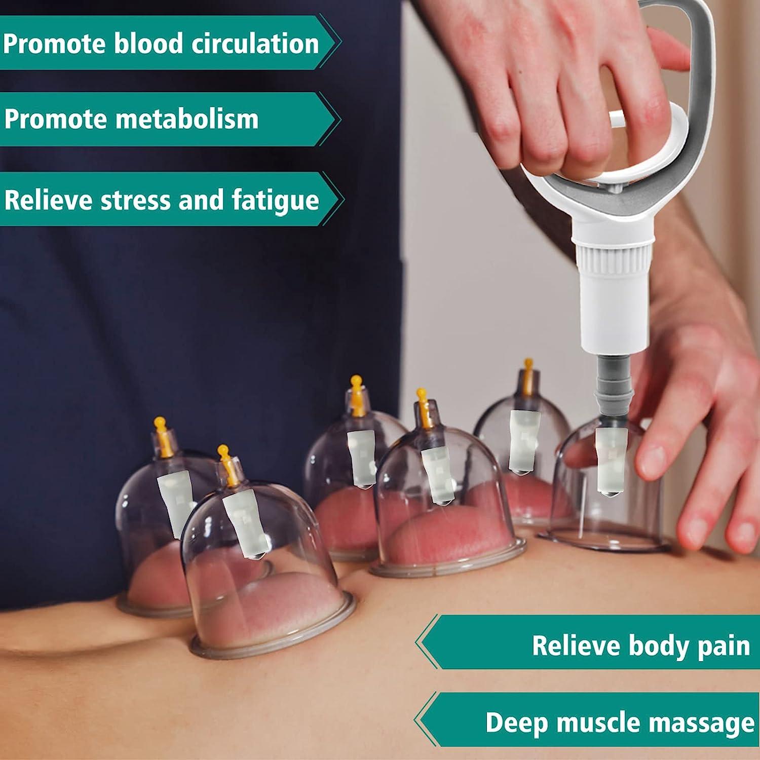 Professional Cupping Set, Chinese Cupping Therapy Set for Body Massage