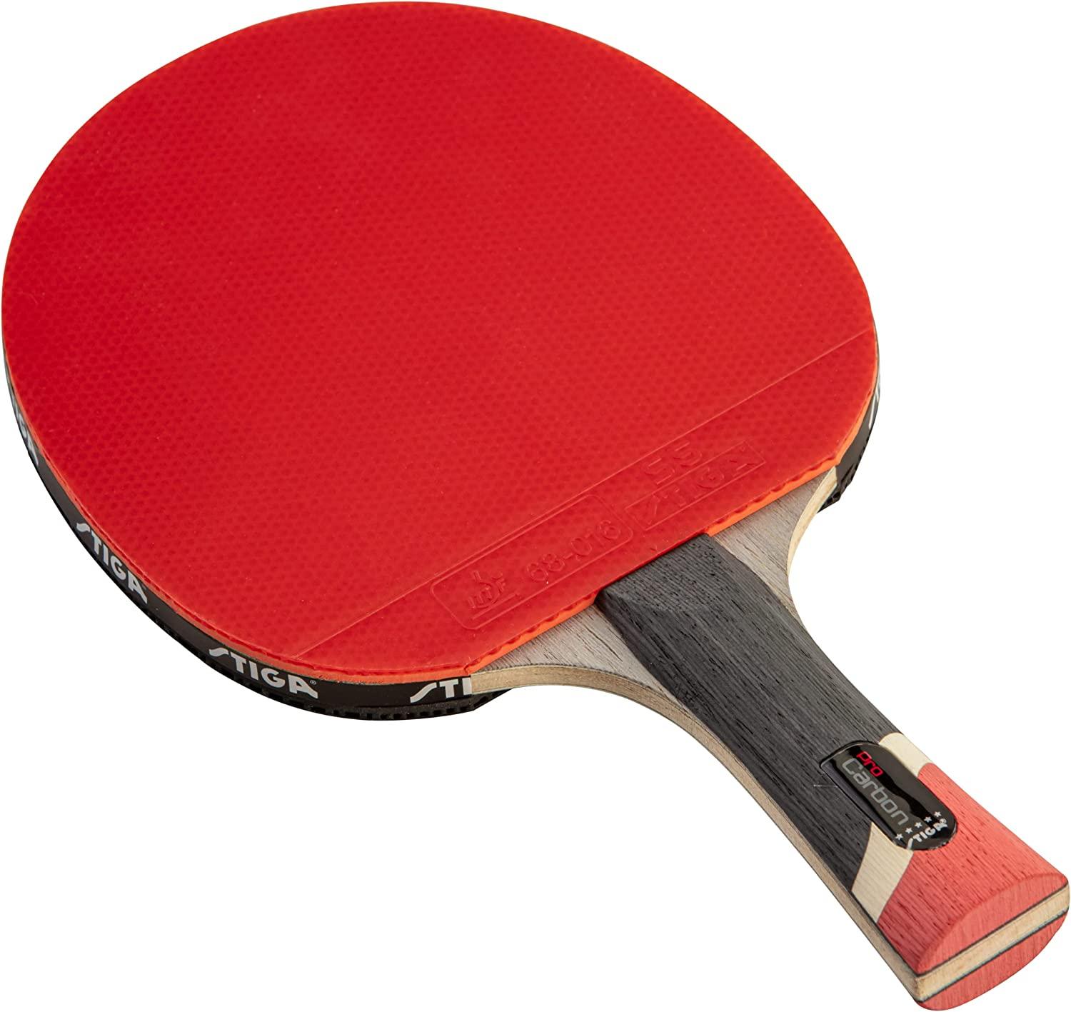 STIGA Pro Carbon PerformanceLevel Table Tennis Racket with Carbon