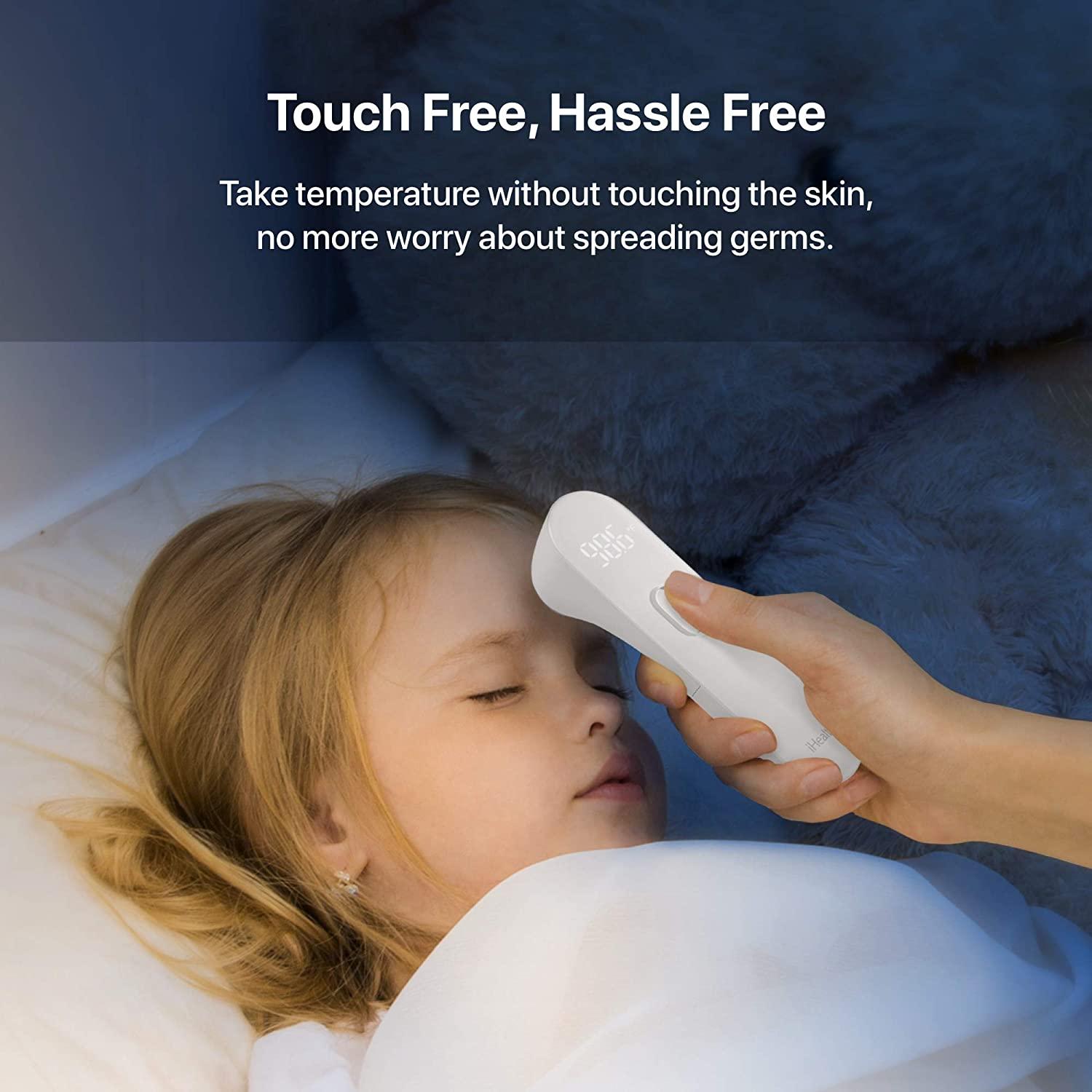 iHealth Wireless NoTouch Thermometer for Adults, Digital Infrared