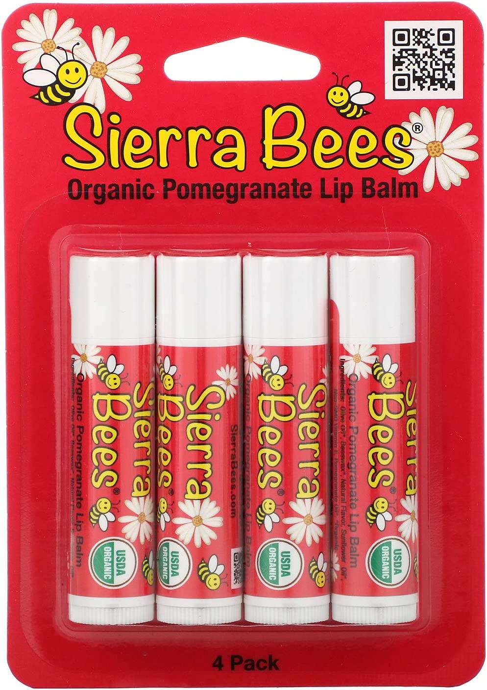 新品Sierra Bees Organic Lip Balm 2本