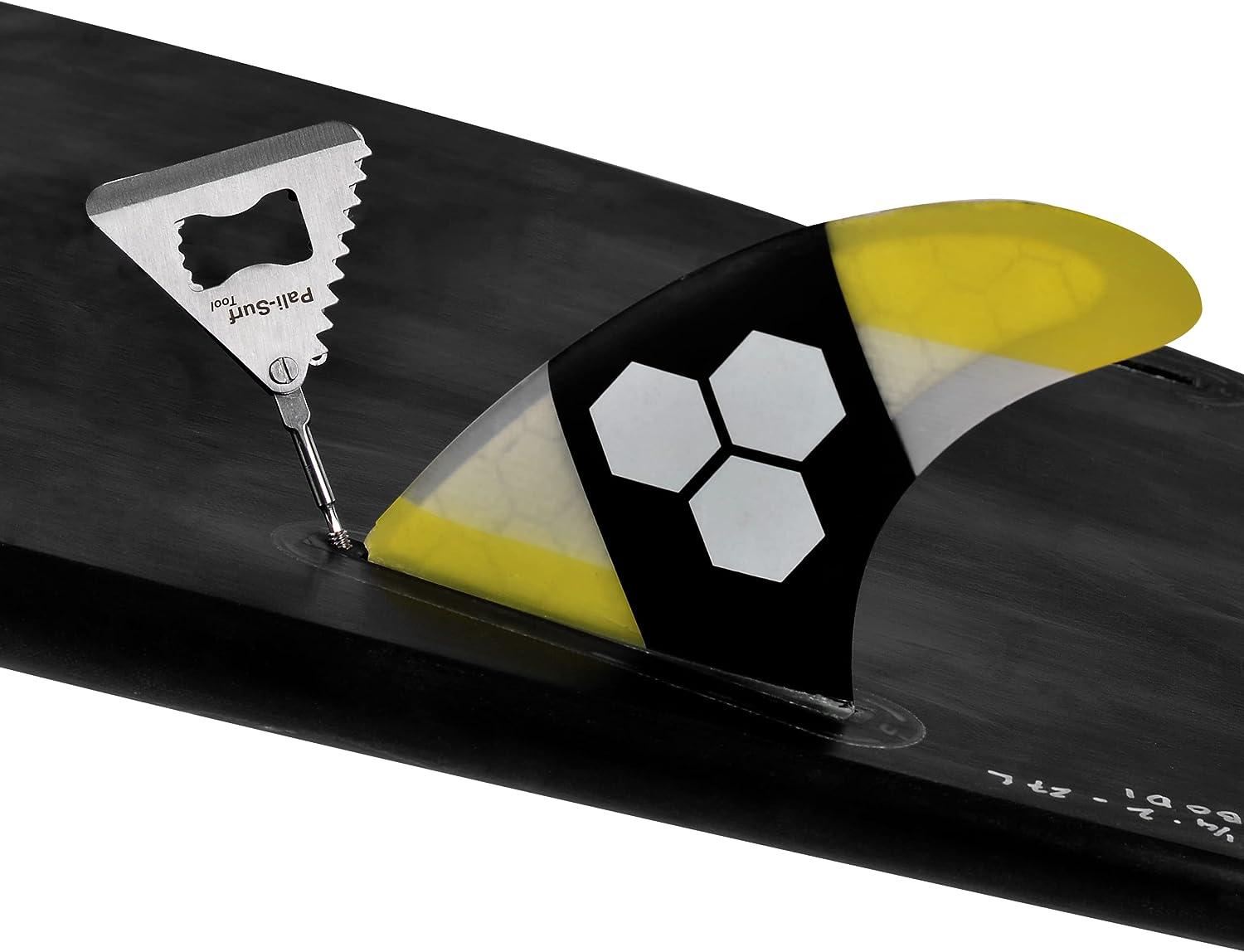 VEBODI Surf Fin Key Tool with 6 FCS Screws | Multi-Functional Surfing ...