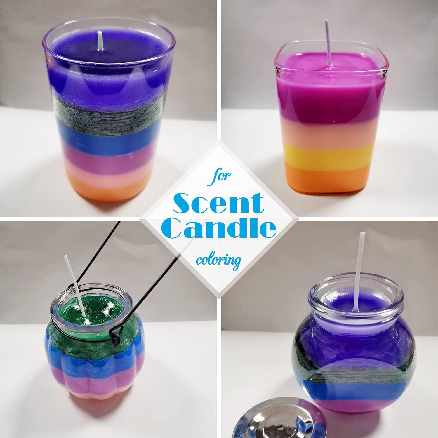 10ml Candle Dye Leakproof Highly Concentrated Aromatherapy Color Essence  Soap Toning Pigment Soy Wax Paraffin Dye Colorant for Home 