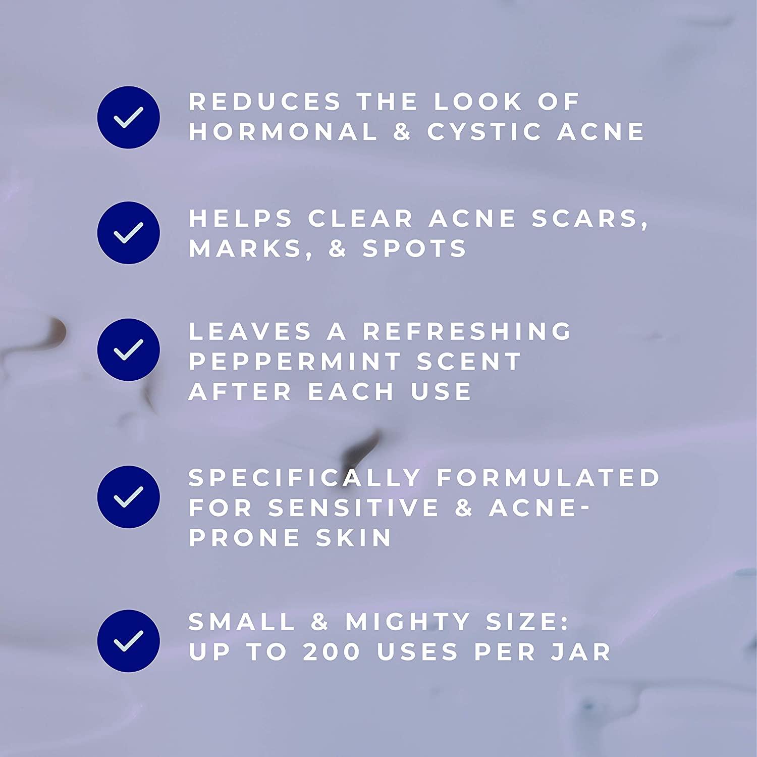 Cystic, Hormonal & Severe Acne Spot Treatment, Natural Pimple Cream