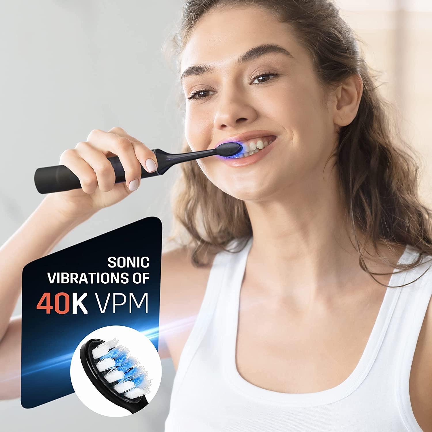 Sparx Electric Toothbrush Whitening, Gum Care & Polishing with Light