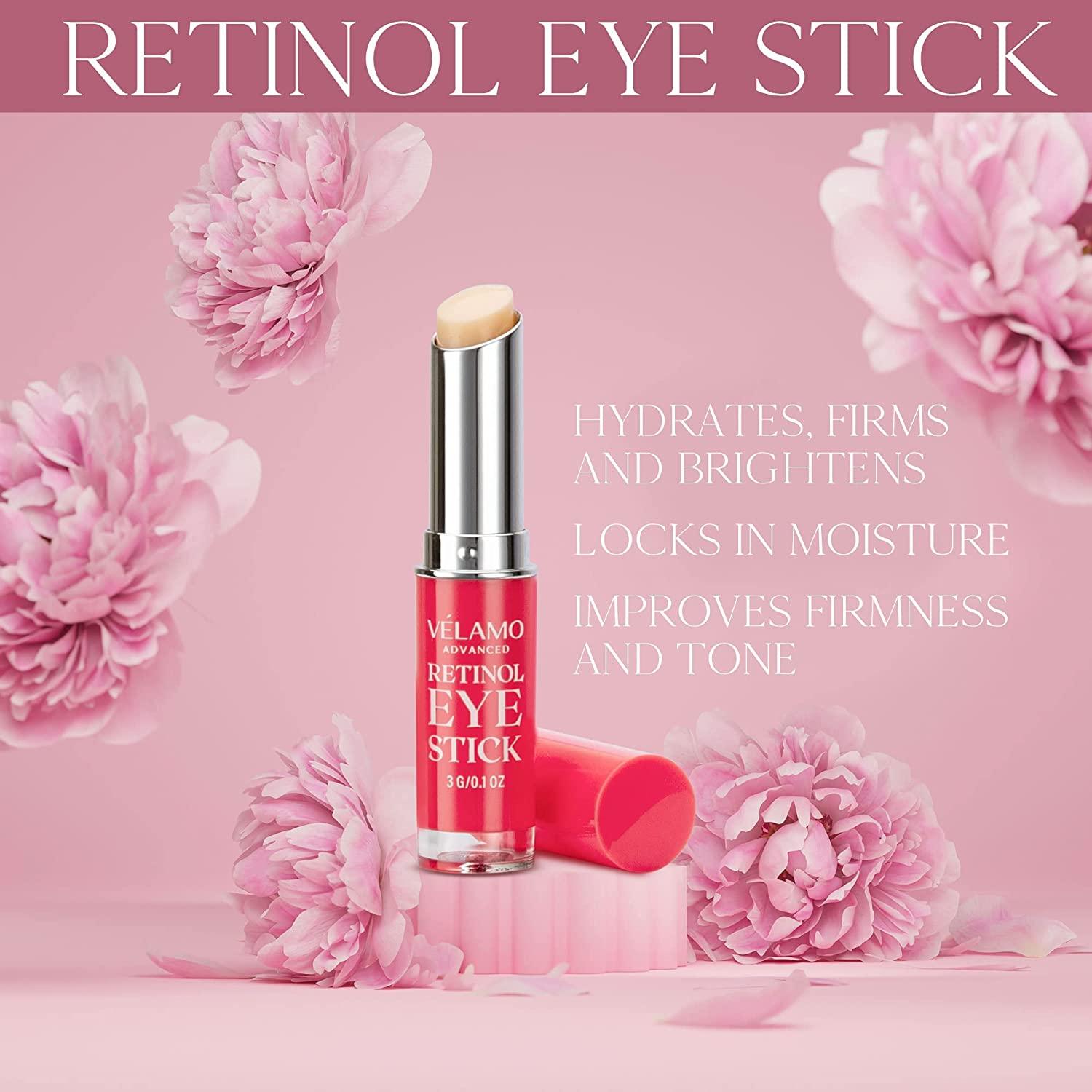 Retinol Eye Stick for Dark Circles & Puffiness Visible Results in 34