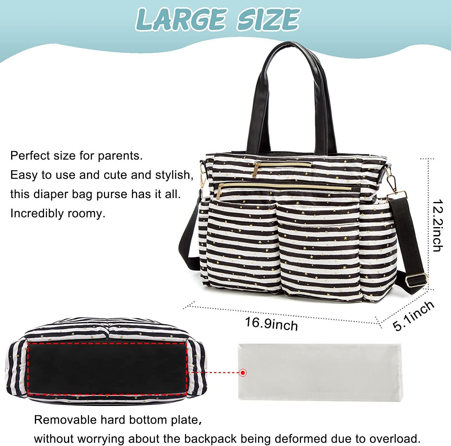 Wholesale Baby Essentials Diaper Bag 5-Piece Set, Starry Aqua (12 sets) —  BagsInBulk.com