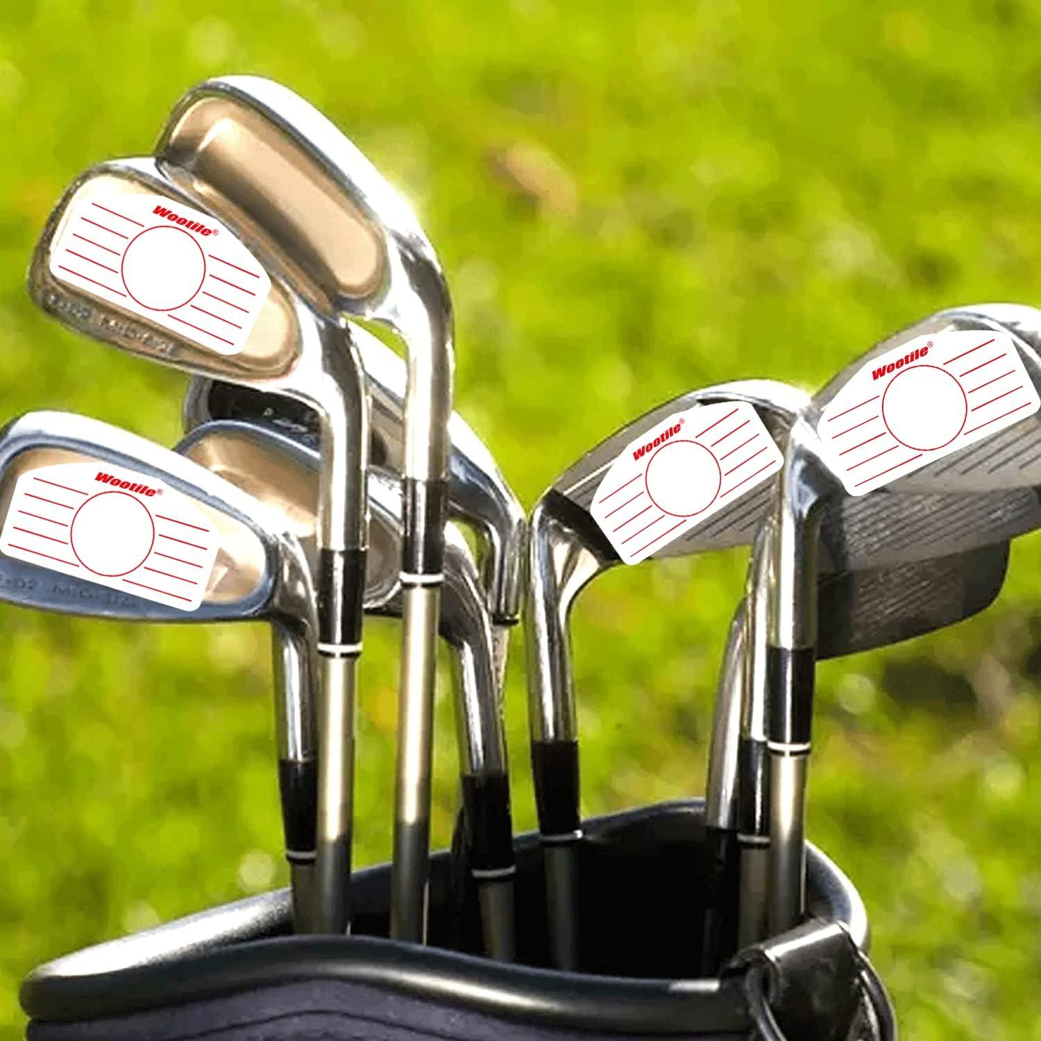 Golf Driver Impact Tape Labels 120Pcs Golf Impact Stickers Golf Clubs