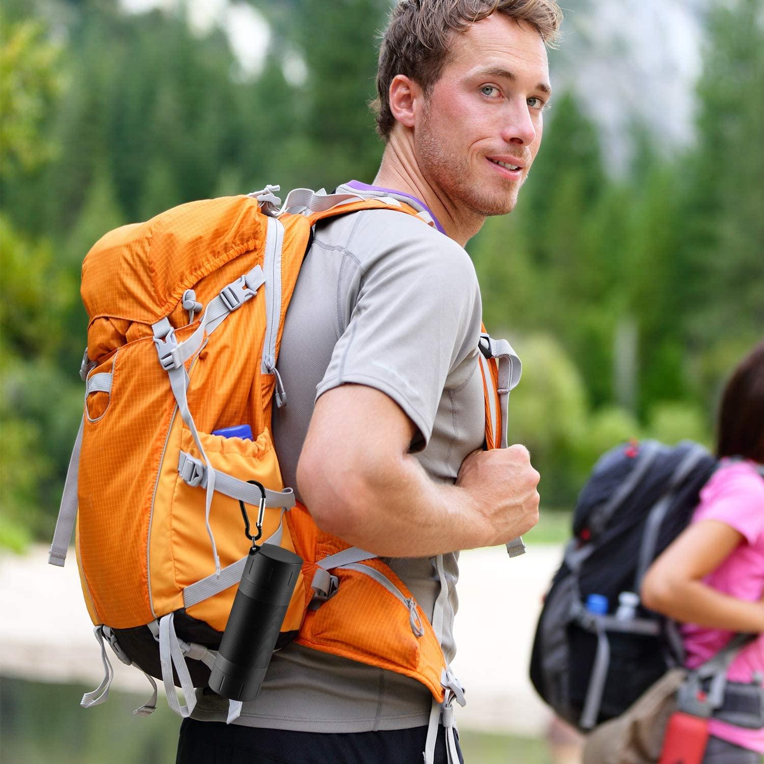 Smell Proof Container, 3 Sections Design Airtight Stash Jar Aluminum