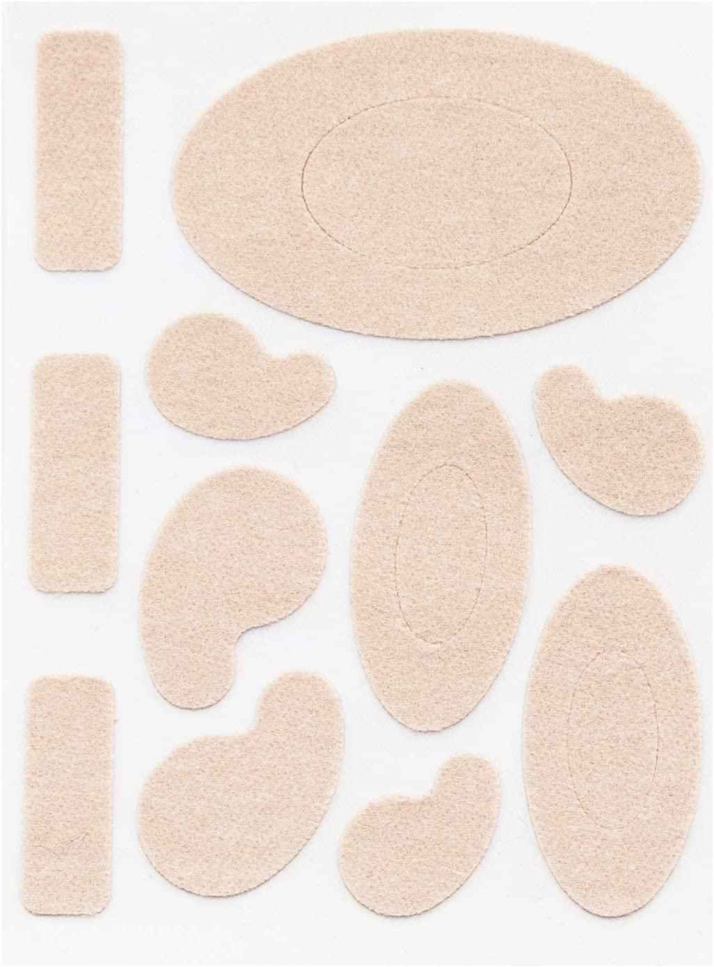 Moleskin Adhesive Pads for Feet Blister Prevention Padding 110