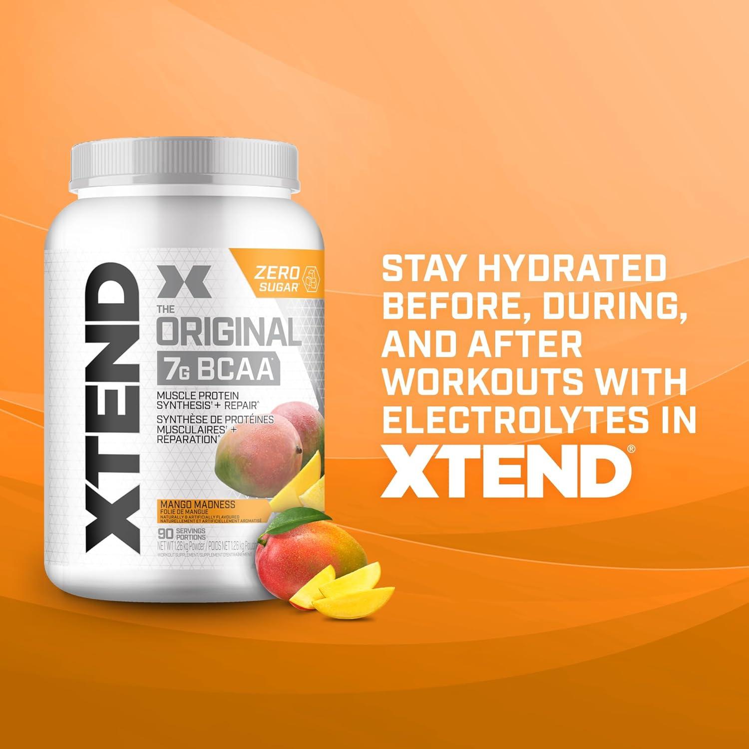 SCIVATION Xtend Bcaa Mango 90 Serves 90 count Multi-colored Mango