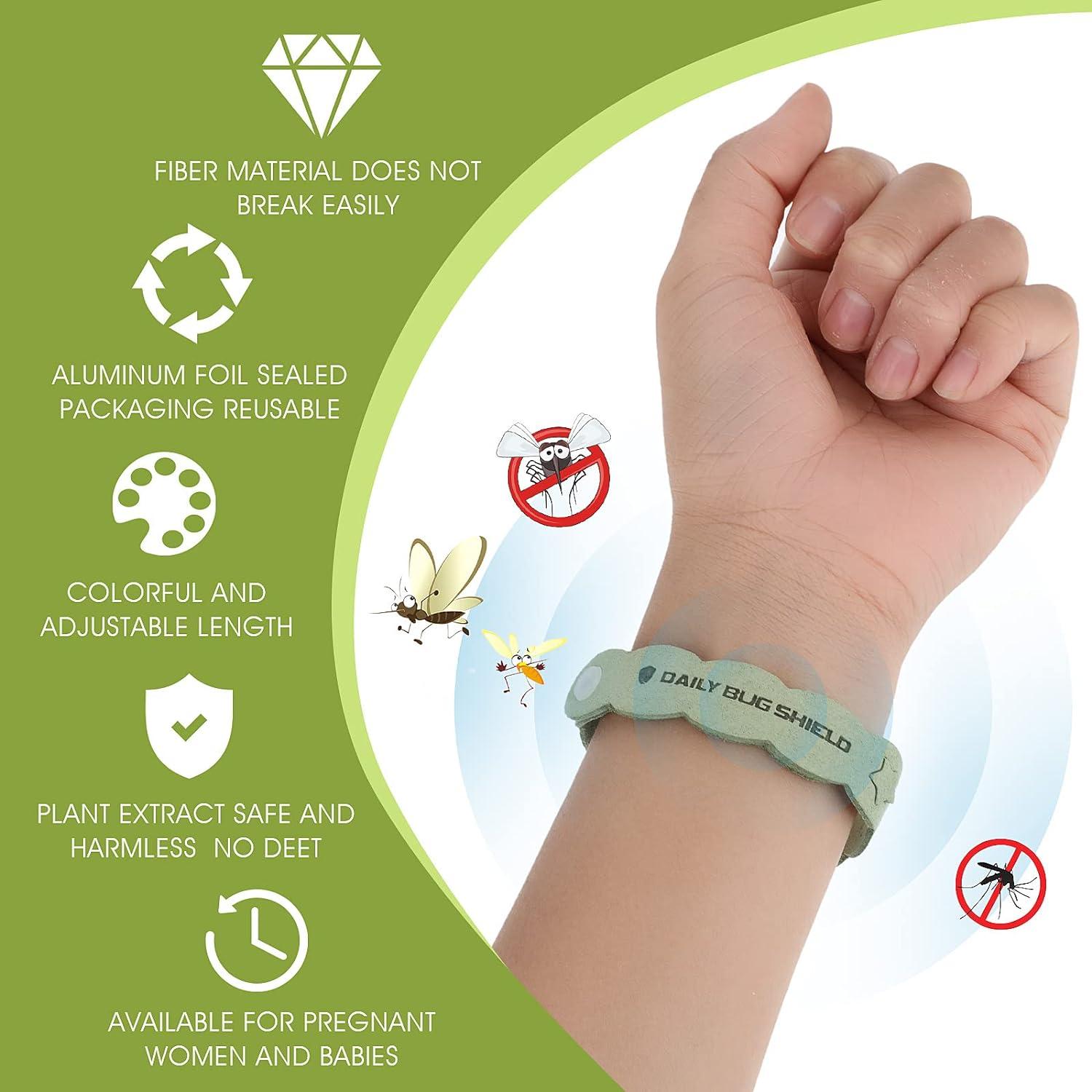 Japan Ecuskids baby mosquito repellent bracelet outdoor mosquito repellent  wristband bebe mosquito repellent bracelet 30 pieces - AliExpress