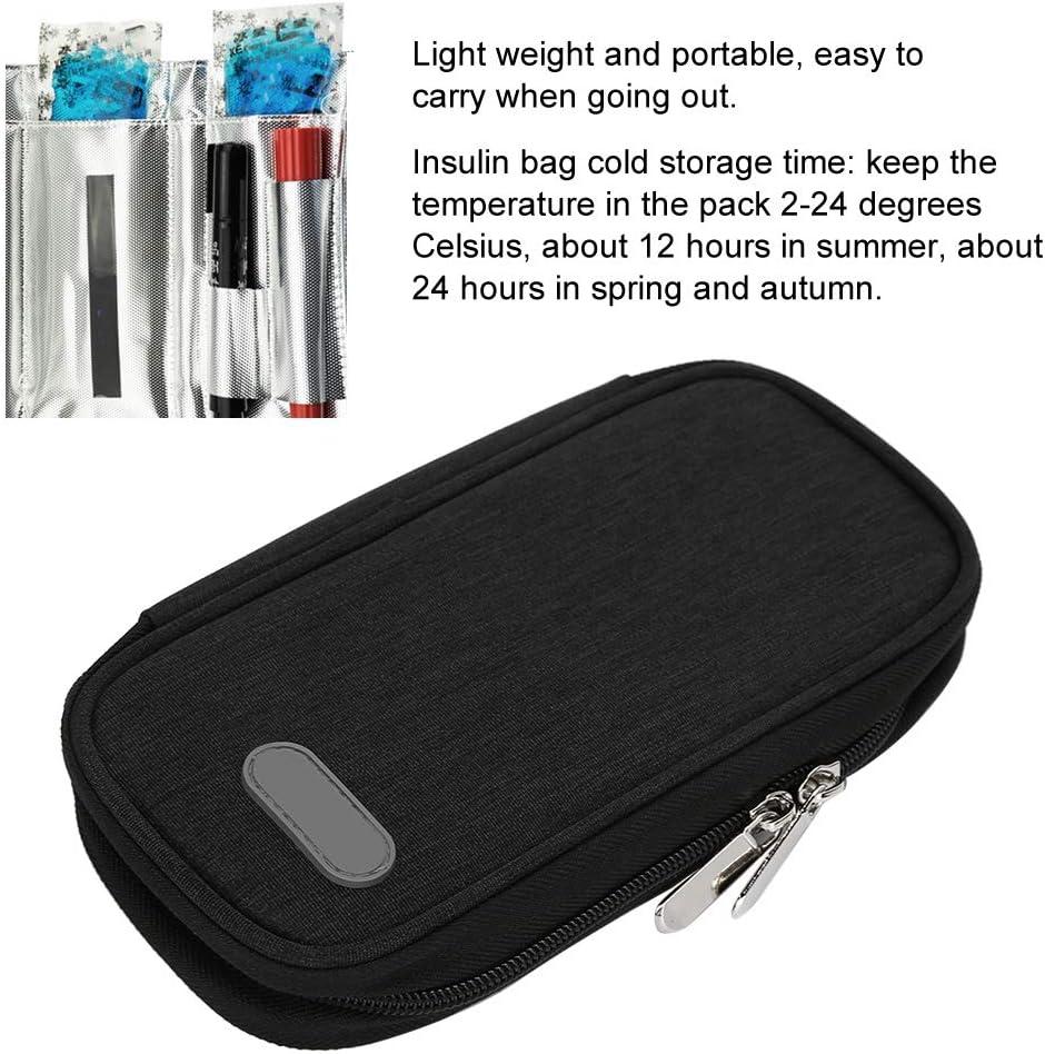 Saluaqui Insulin Cooling Bag Portable Medication Cold Storage